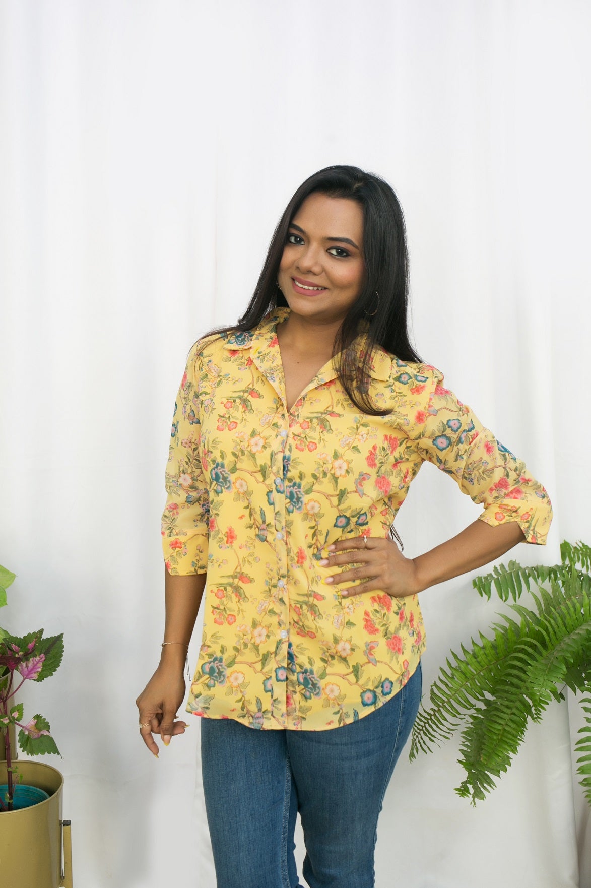 BIRDS IN MY GARDEN SHIRT