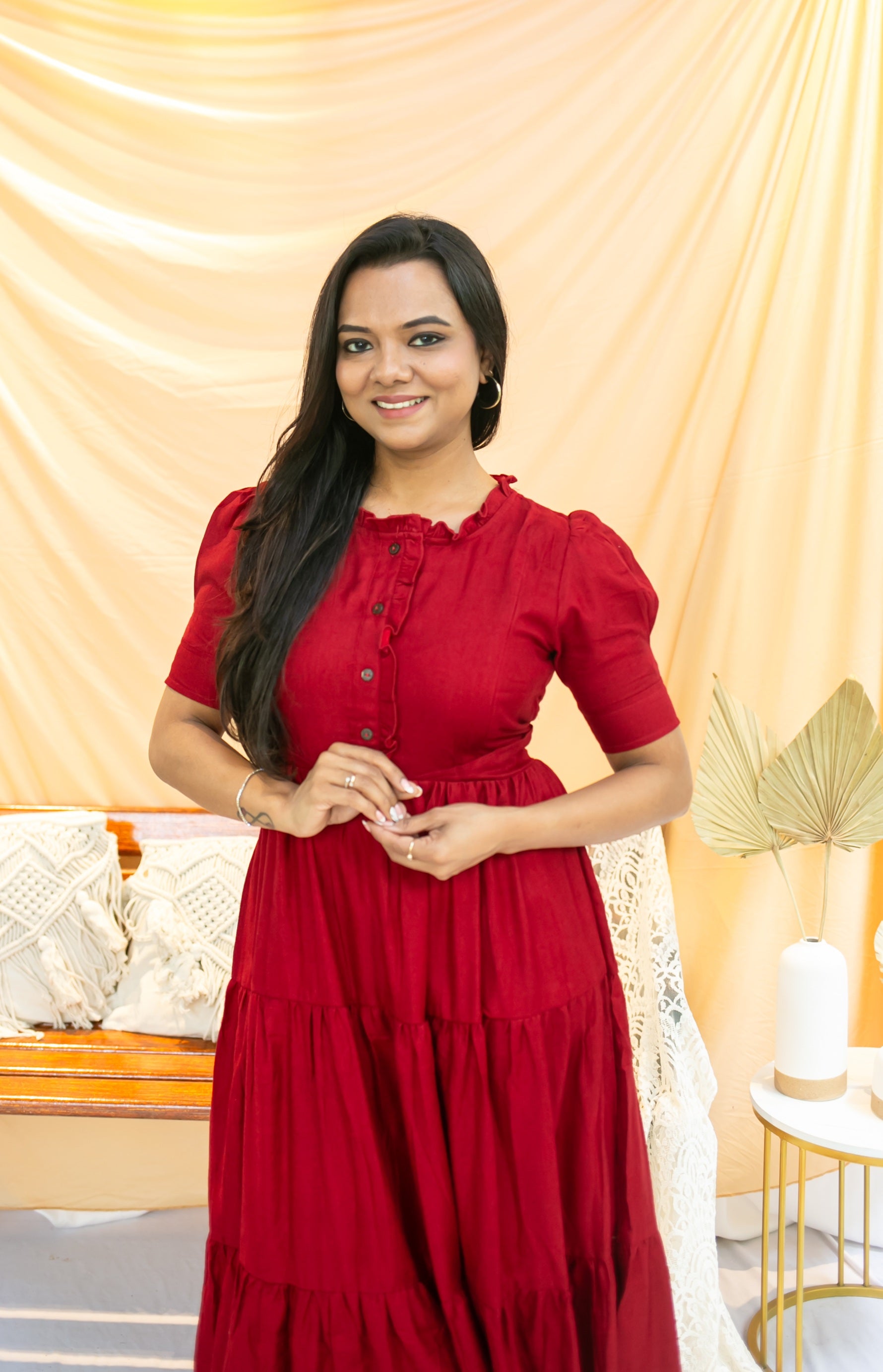 Moulin Rouge Maternity Feeding Dress