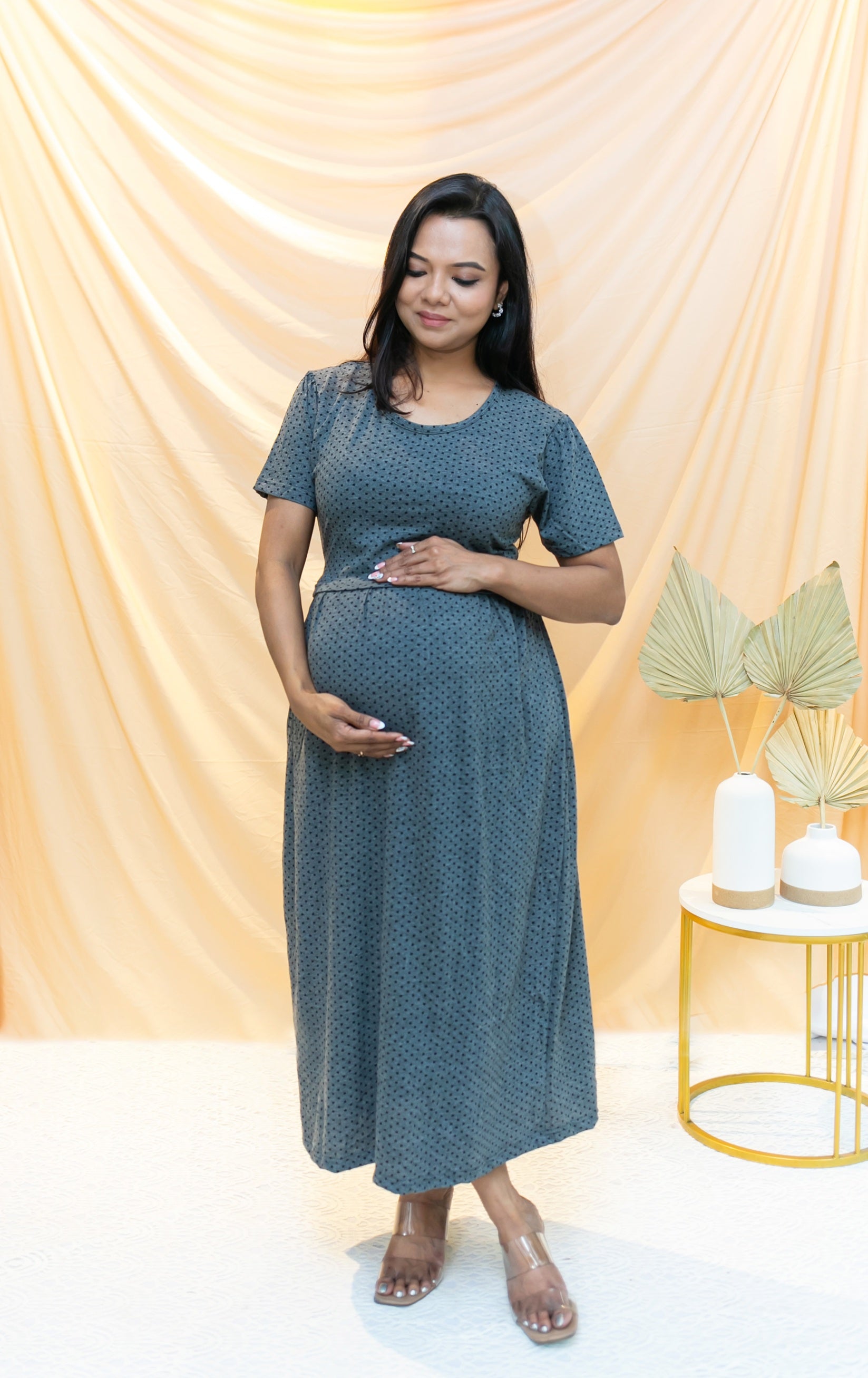 Connecting Dots Zipless Feeding Dress