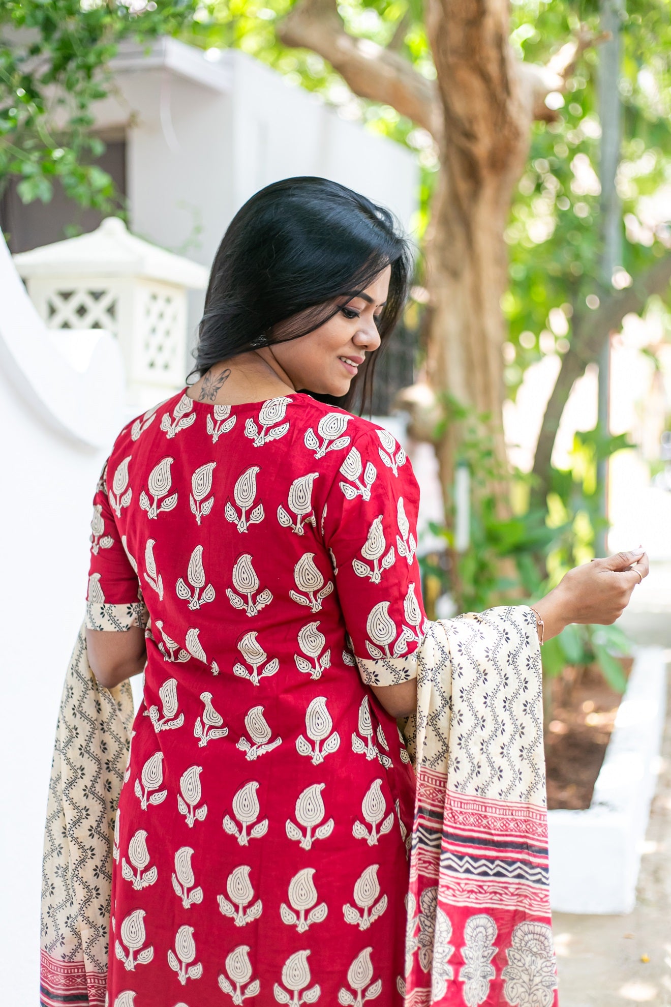 Red Ishq Feeding Salwar Set