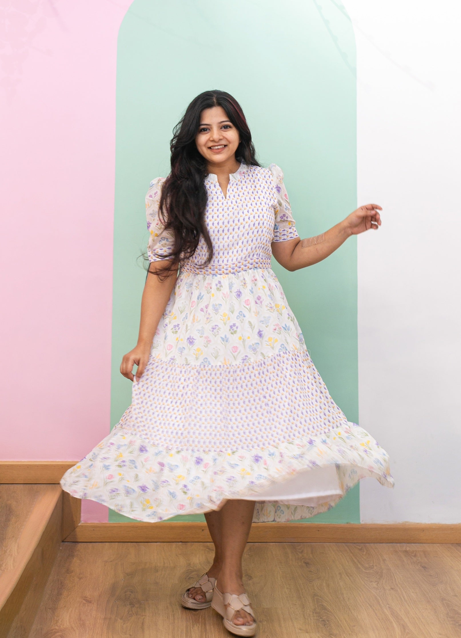 Love Garden Maternity Feeding Dress