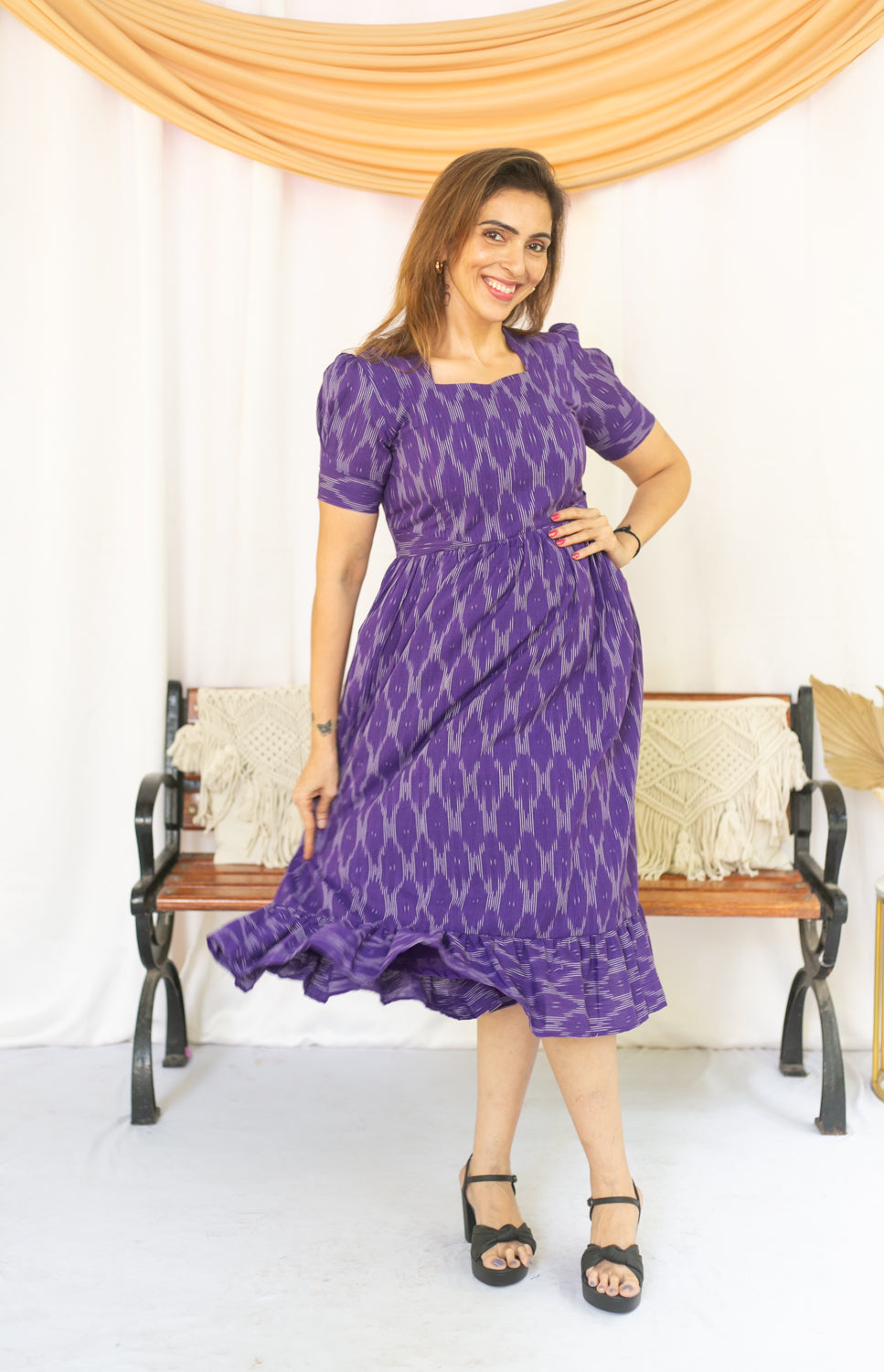 Orchid Maternity Feeding dress