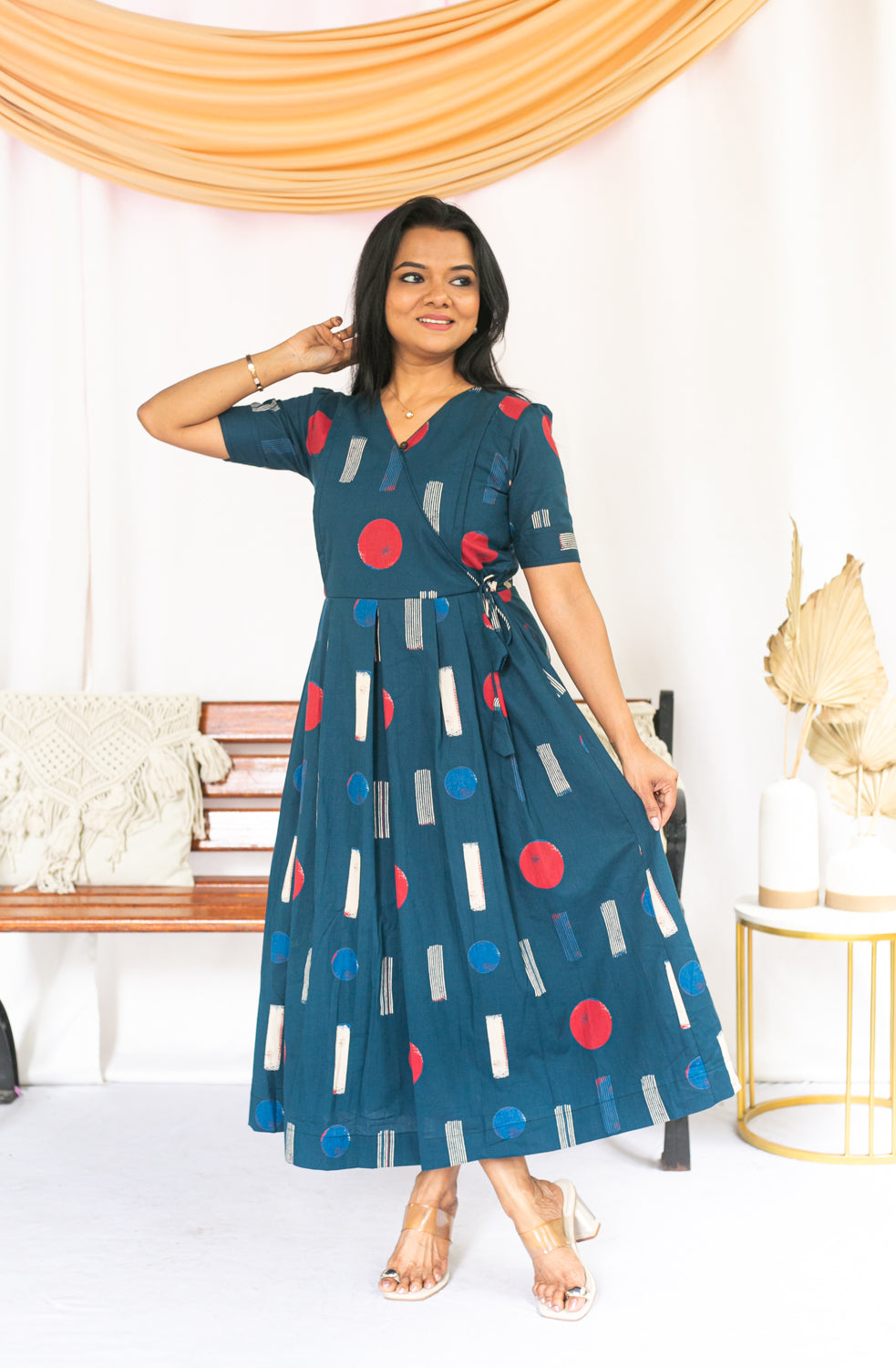 Get Spotted Maternity Feeding dress