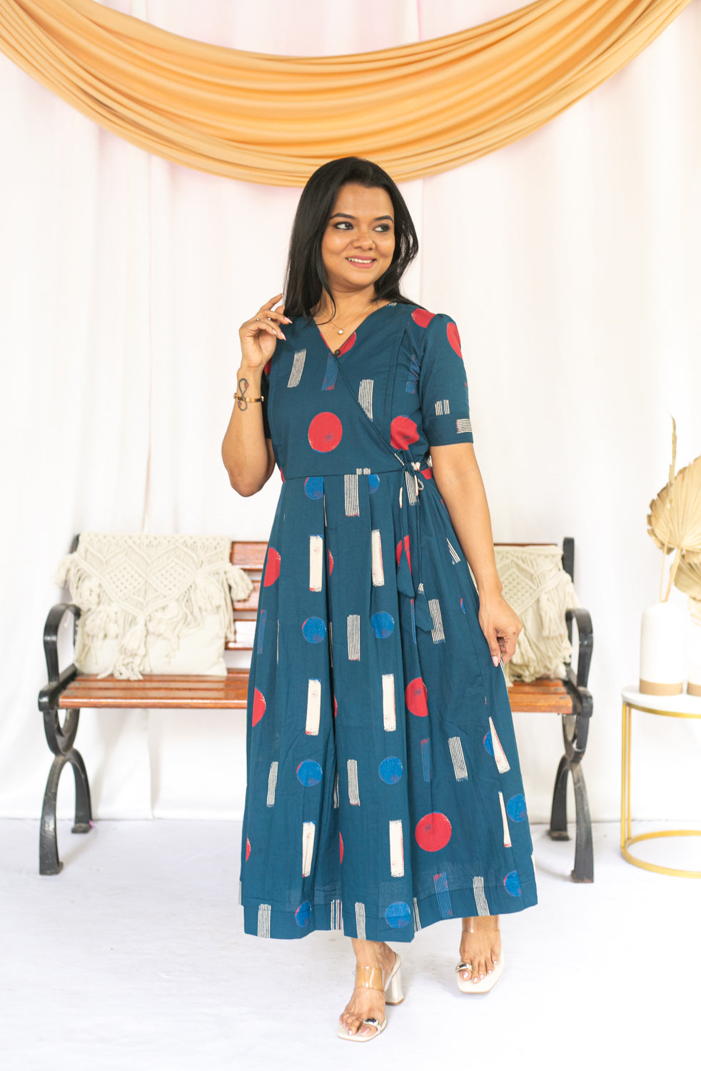 Get Spotted Maternity Feeding dress