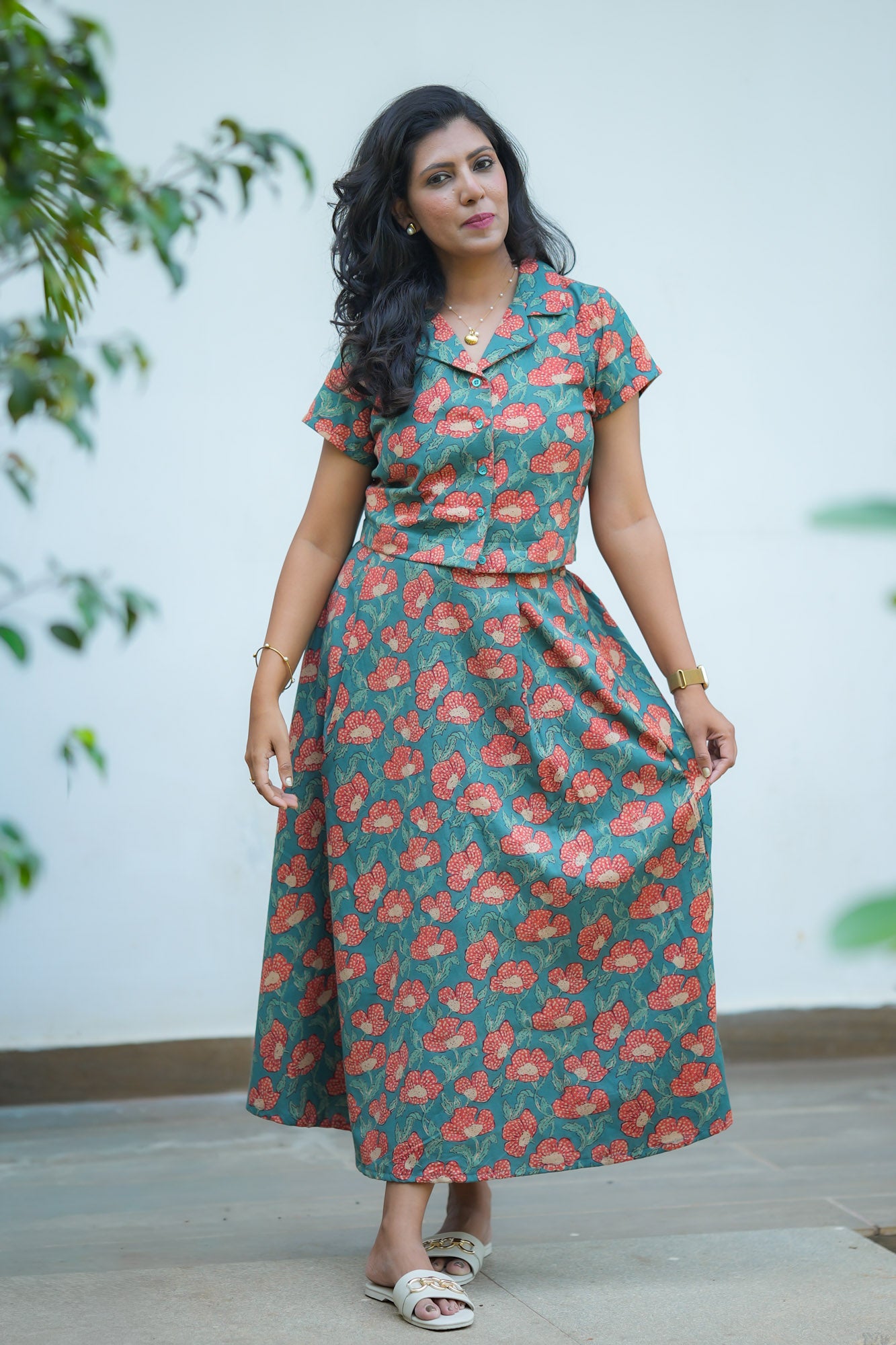 Wild Bloom Feeding Top and Skirt