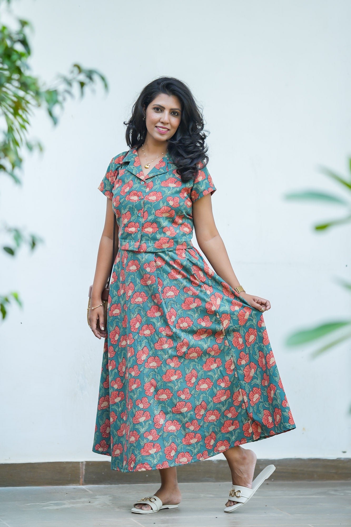 Wild Bloom Feeding Top and Skirt