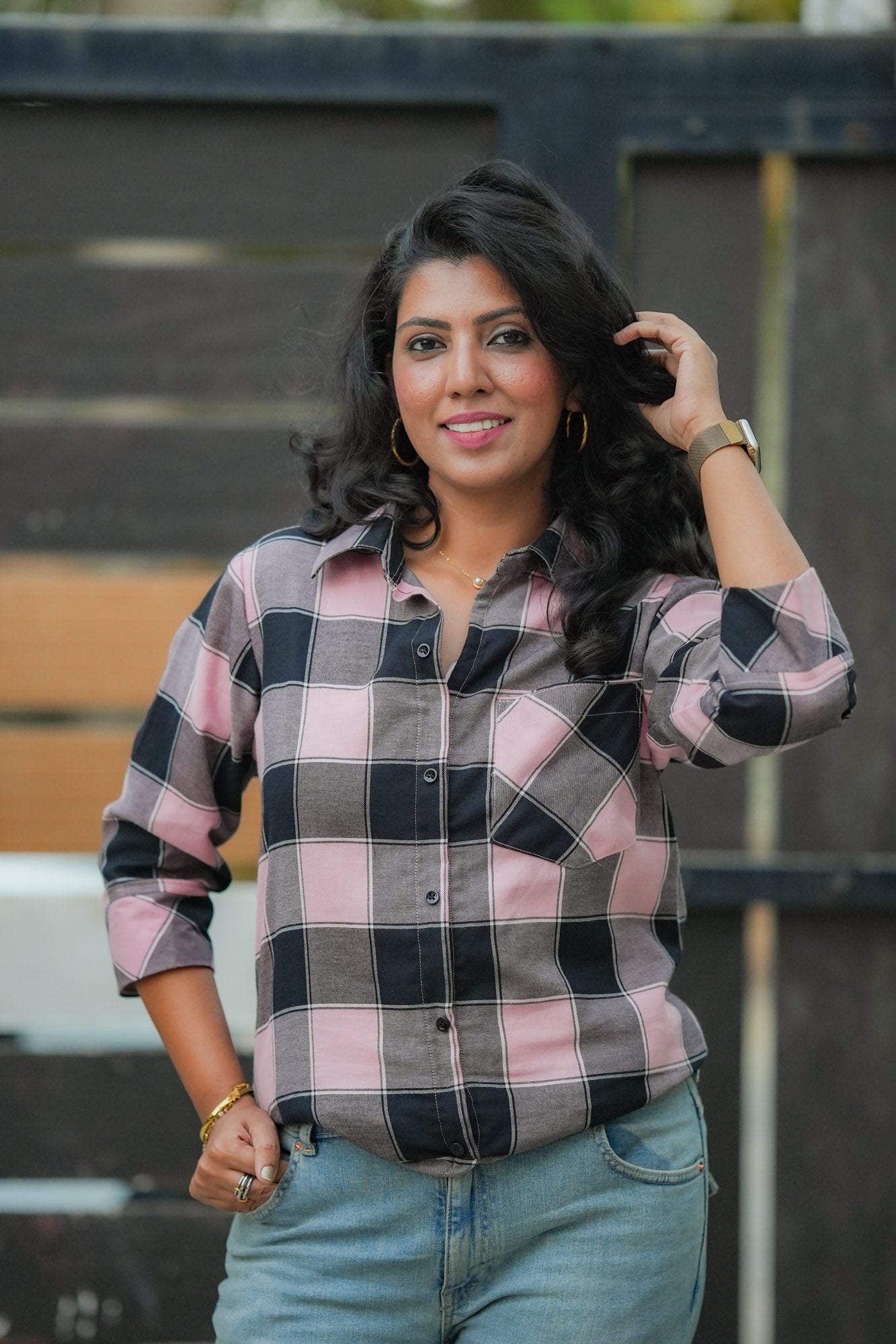 Check me pink Shirt (Non Maternity)