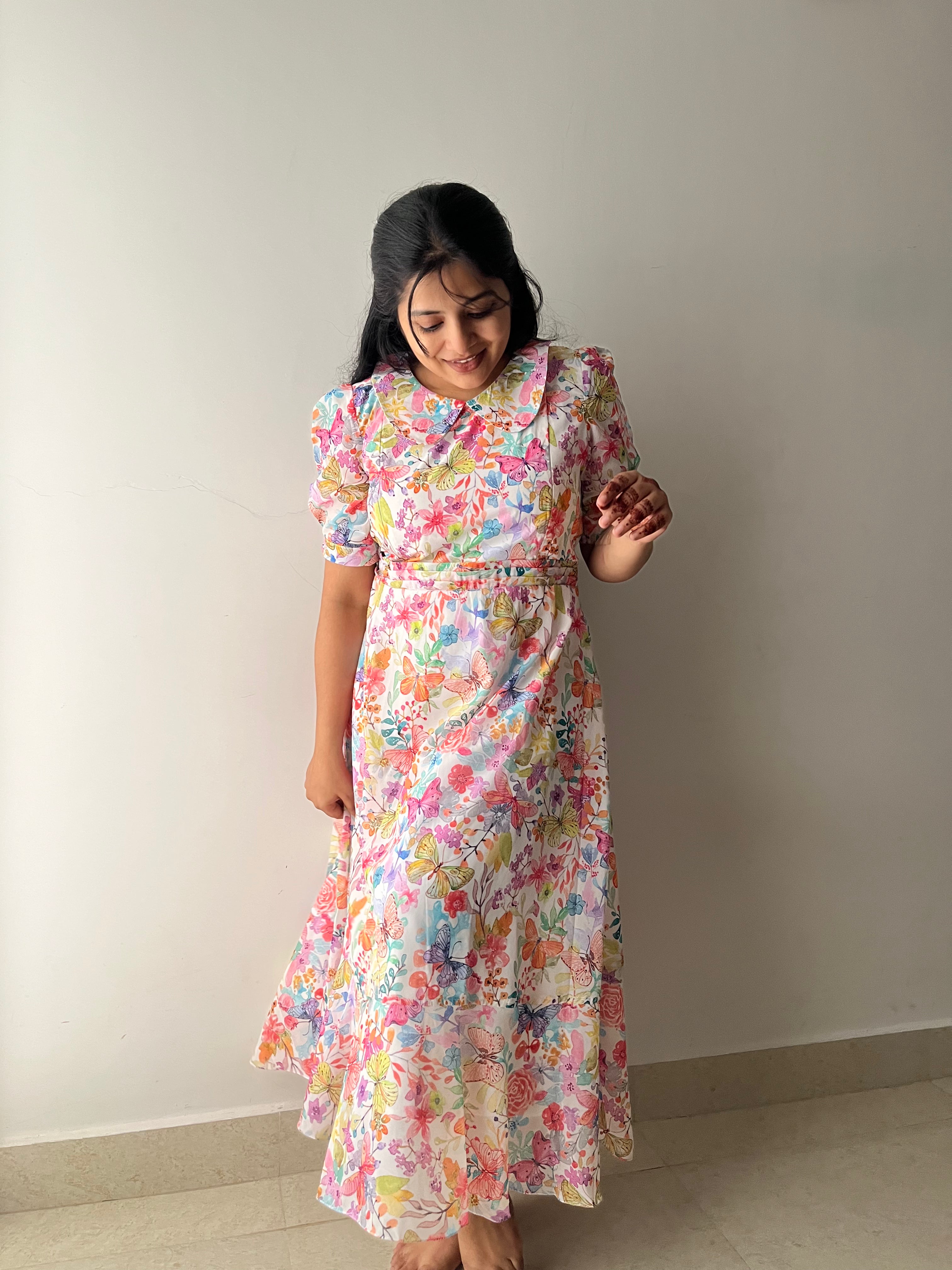 Oh Butterfly Maternity Feeding Dress