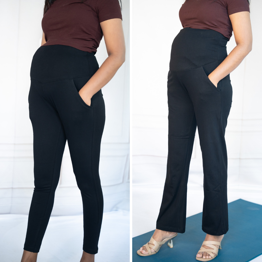 Active Me Straight Pant & Alinged Me Yoga Pant Legging