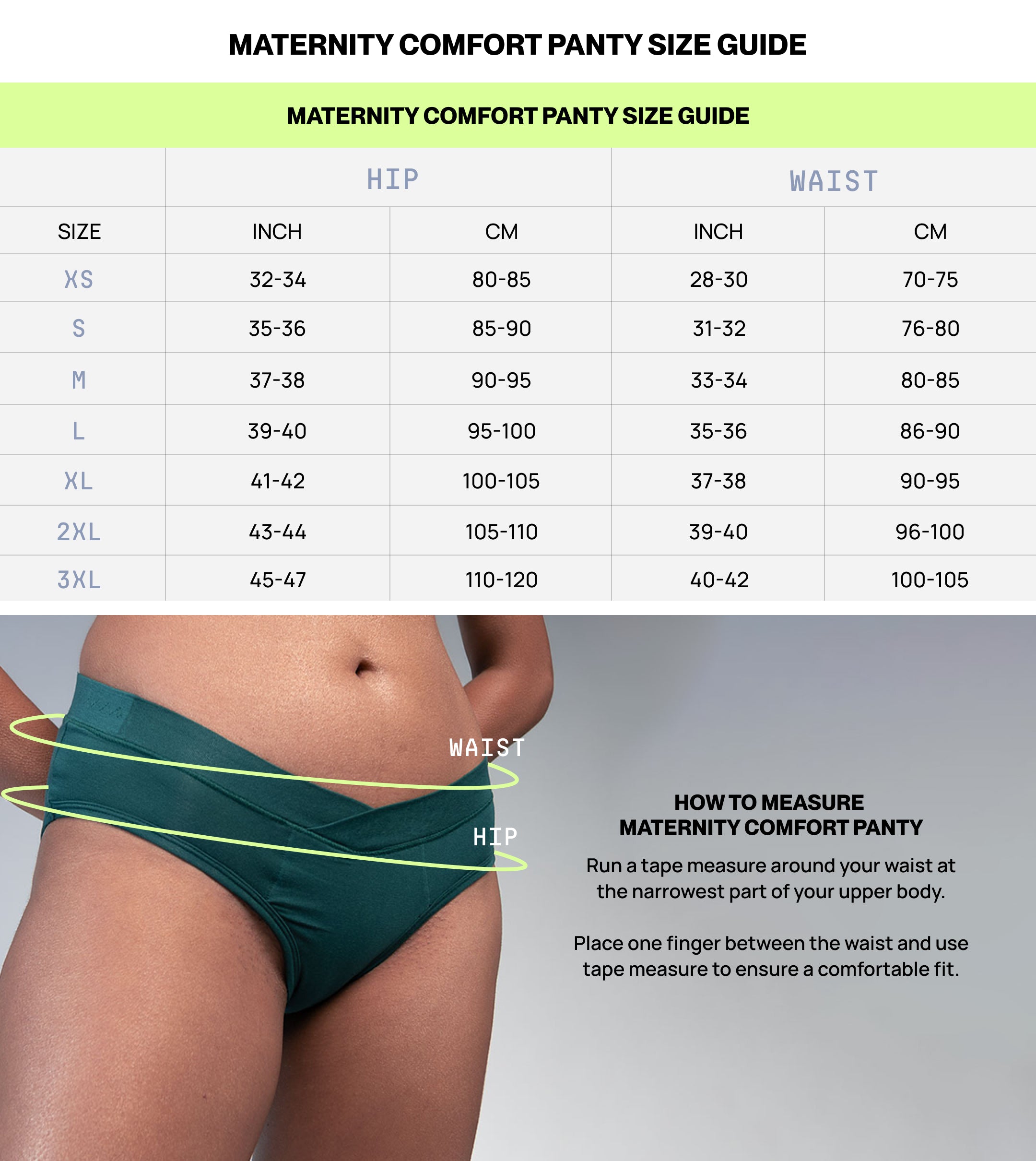 Maternity Comfort Panty - Almond Nude