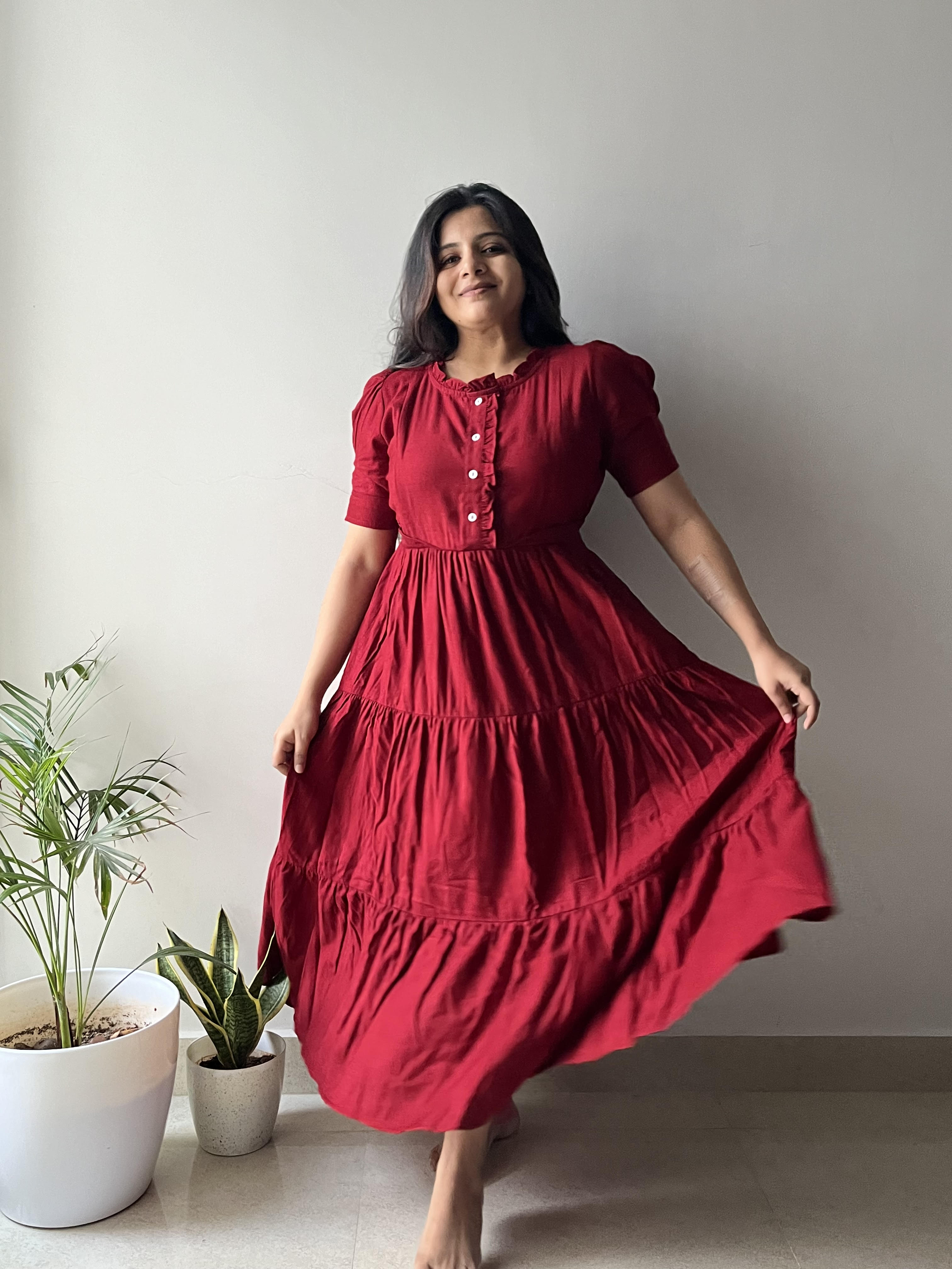 Moulin Rouge Maternity Feeding Dress