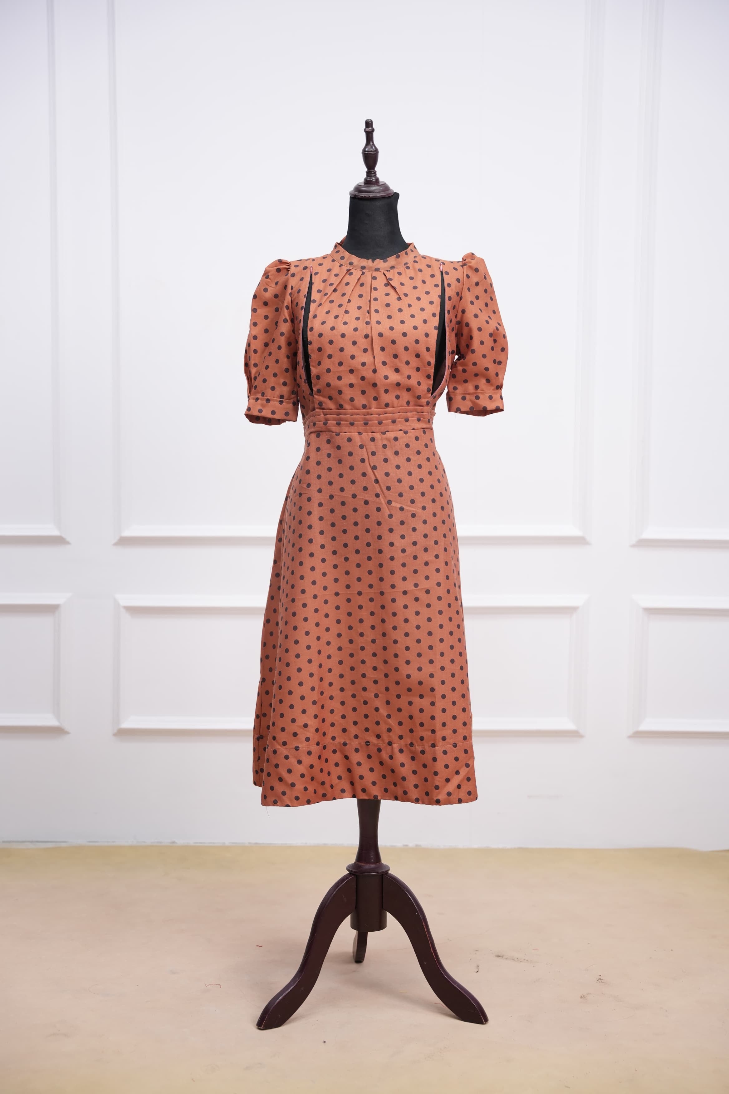 My Chocolate Latte Maternity Feeding Dress