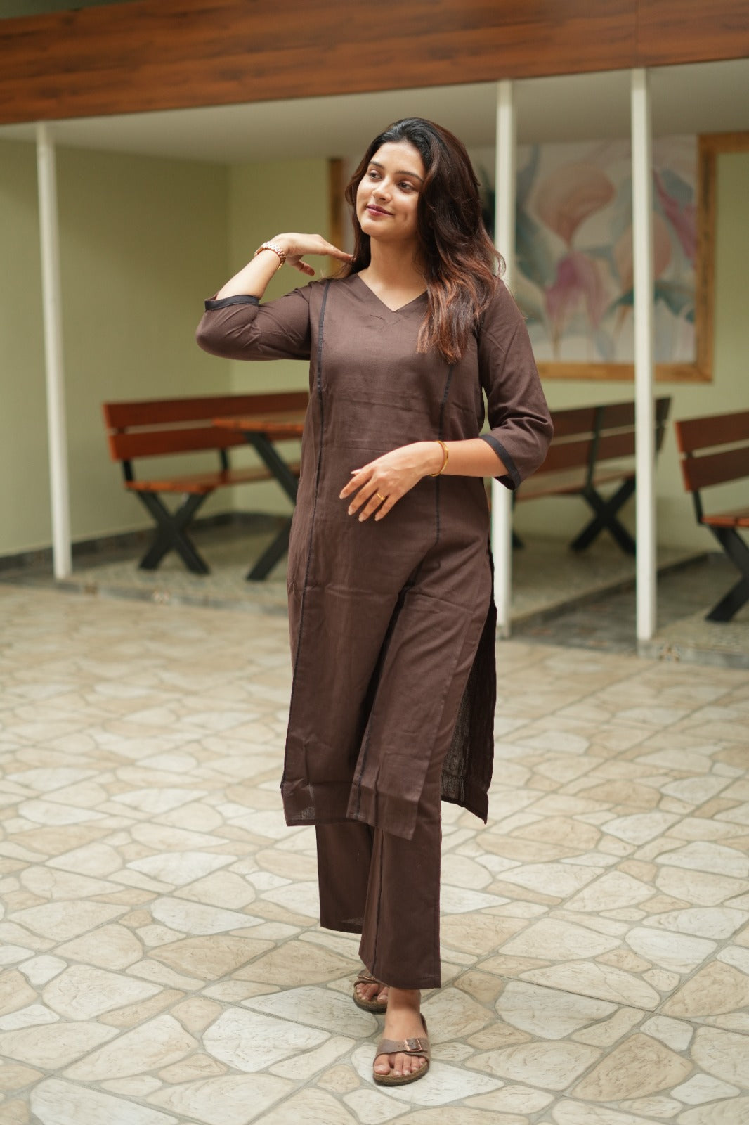 Chocolatte Maternity Feeding Co-ord