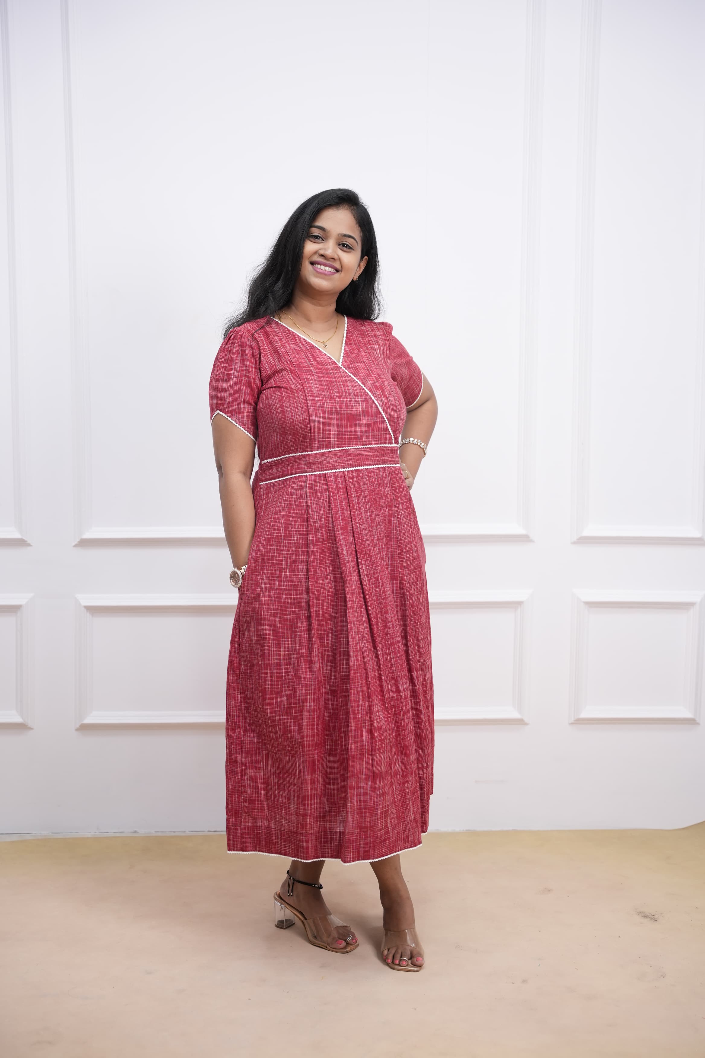 Saffron Soul Maternity Feeding Dress