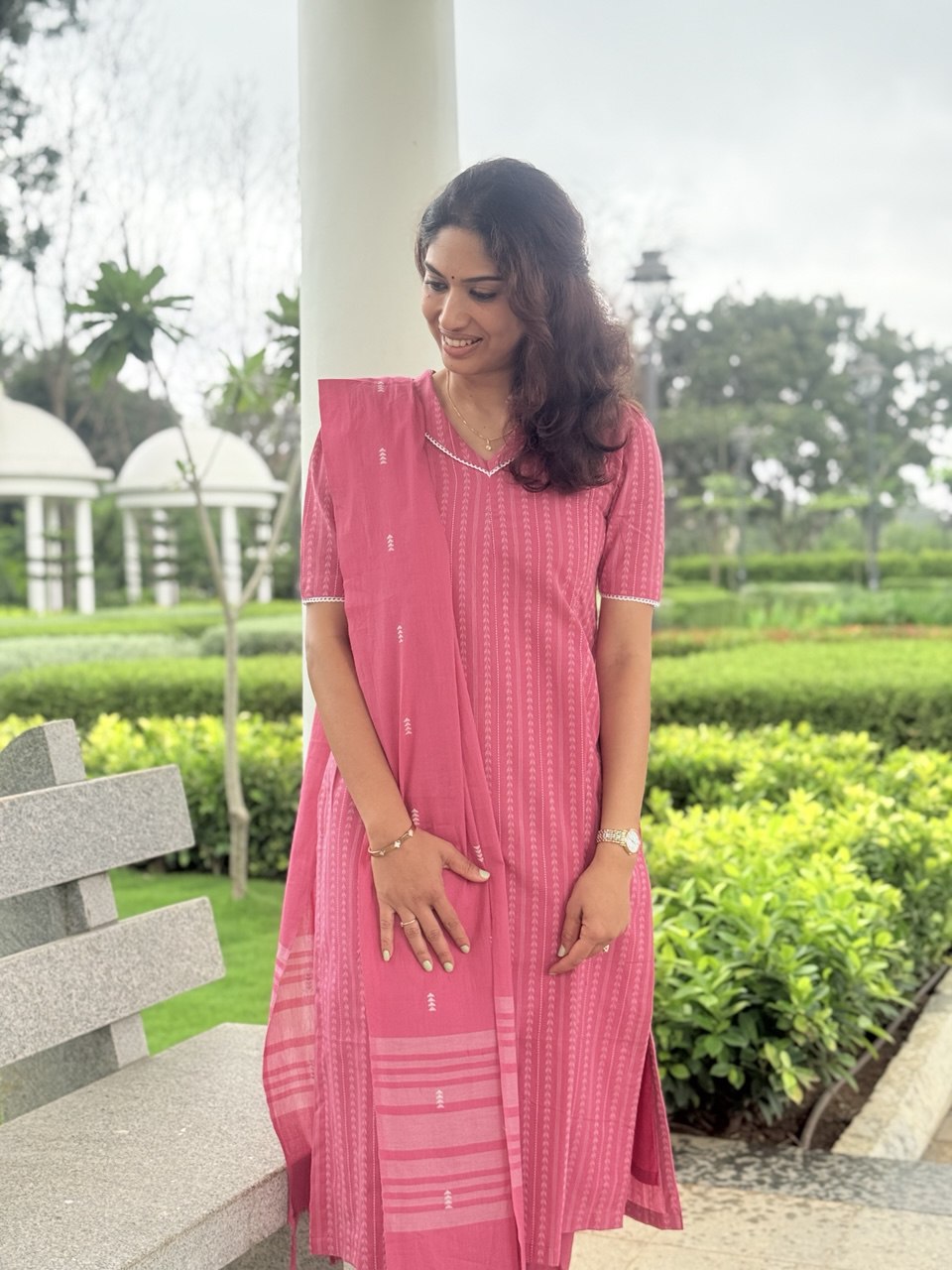 Paint me pink Maternity Feeding Salwar Set