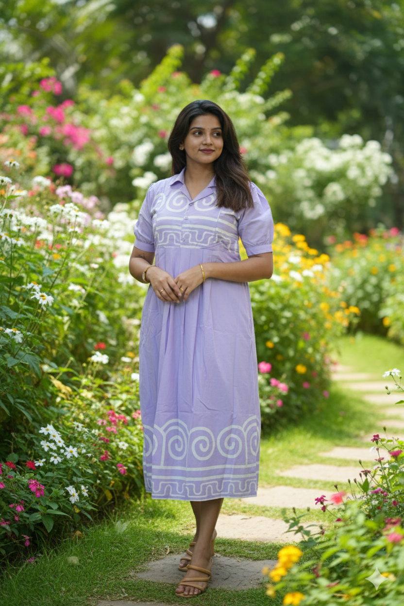 Lavy Maternity Feeding Dress