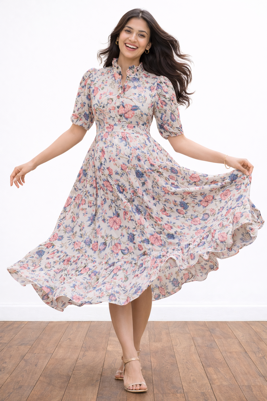 English Garden Maternity Feeding Dress