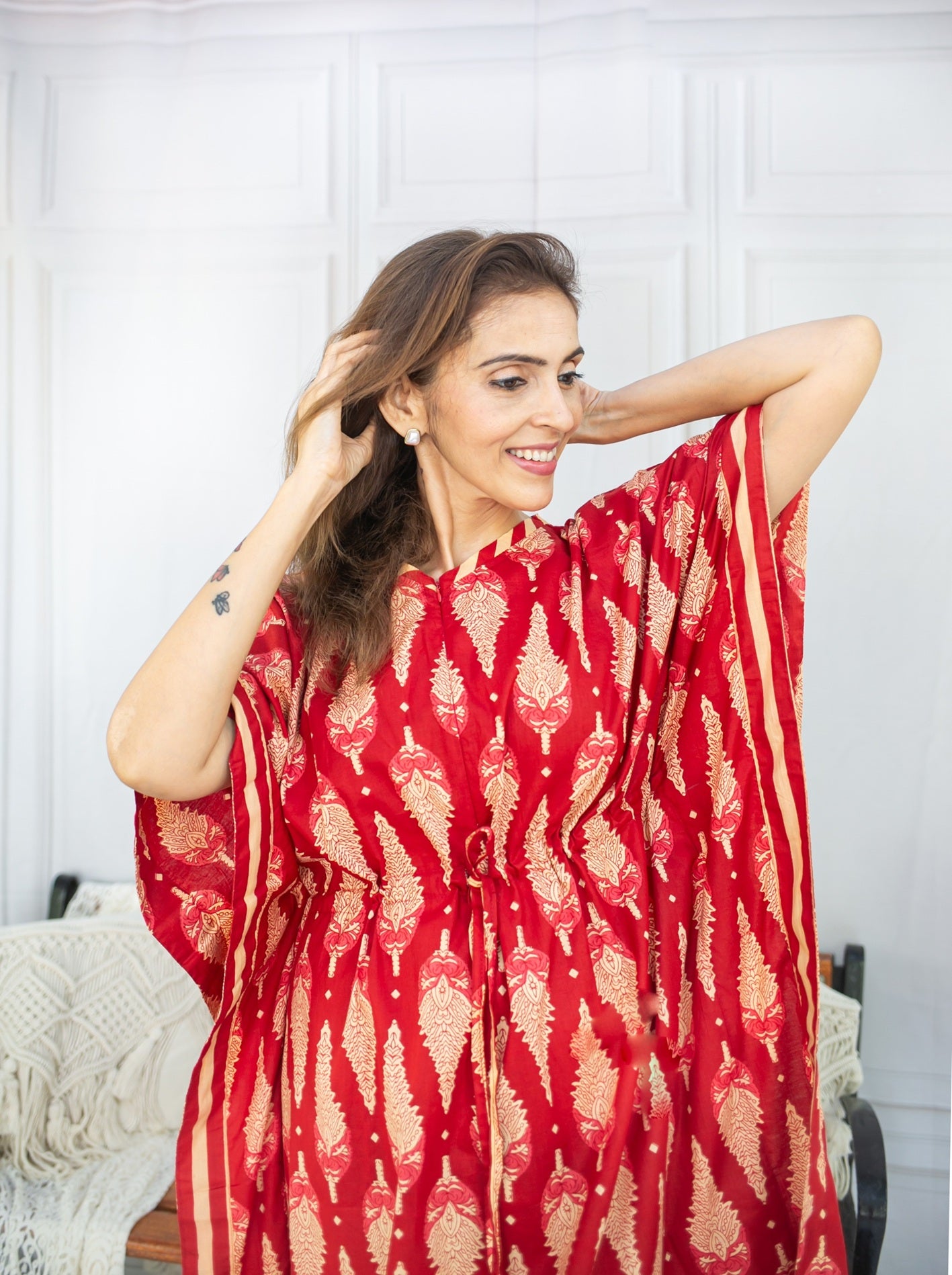 Red Line Feeding Kaftan