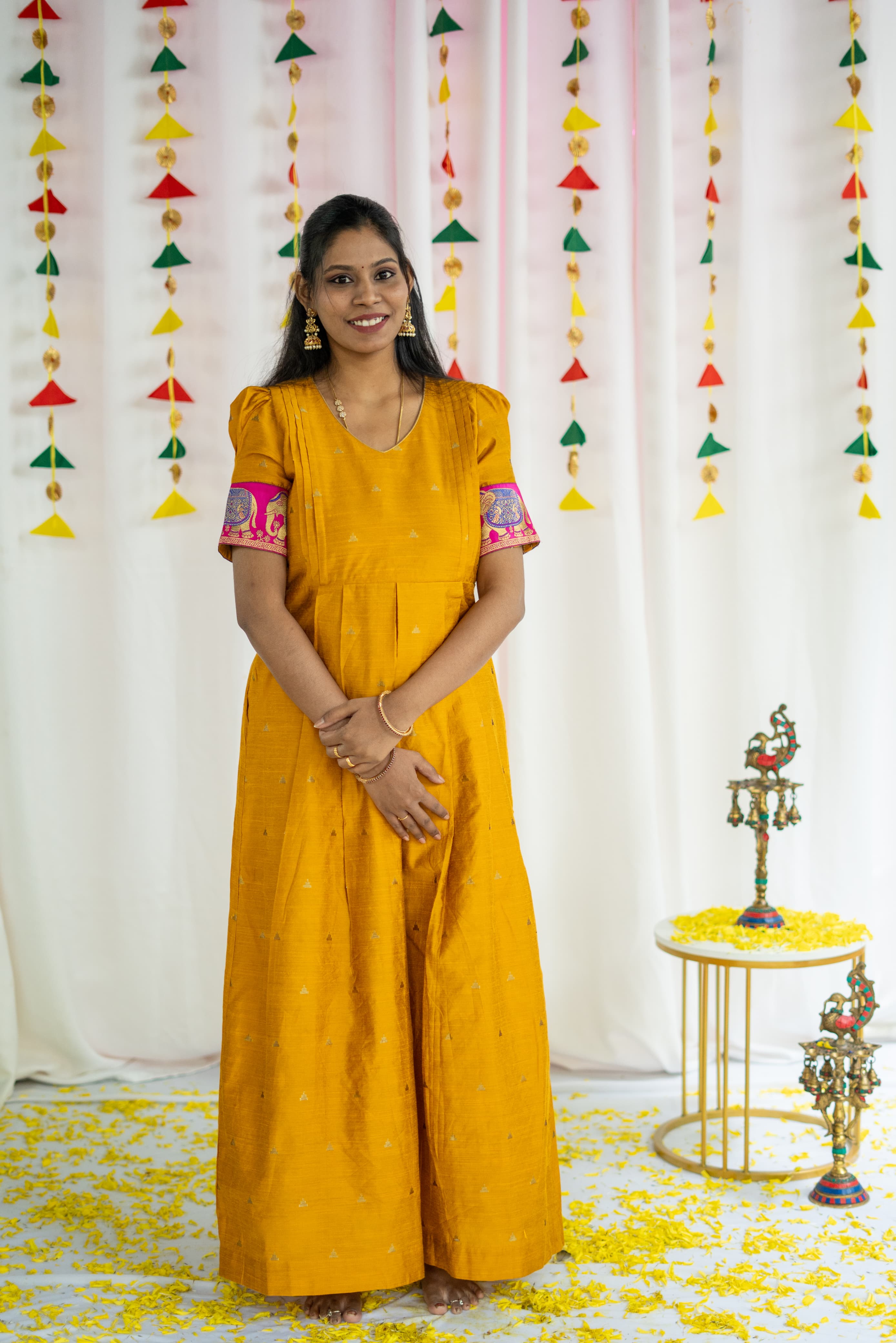 Manjal Veyil Maternity Feeding Maxi