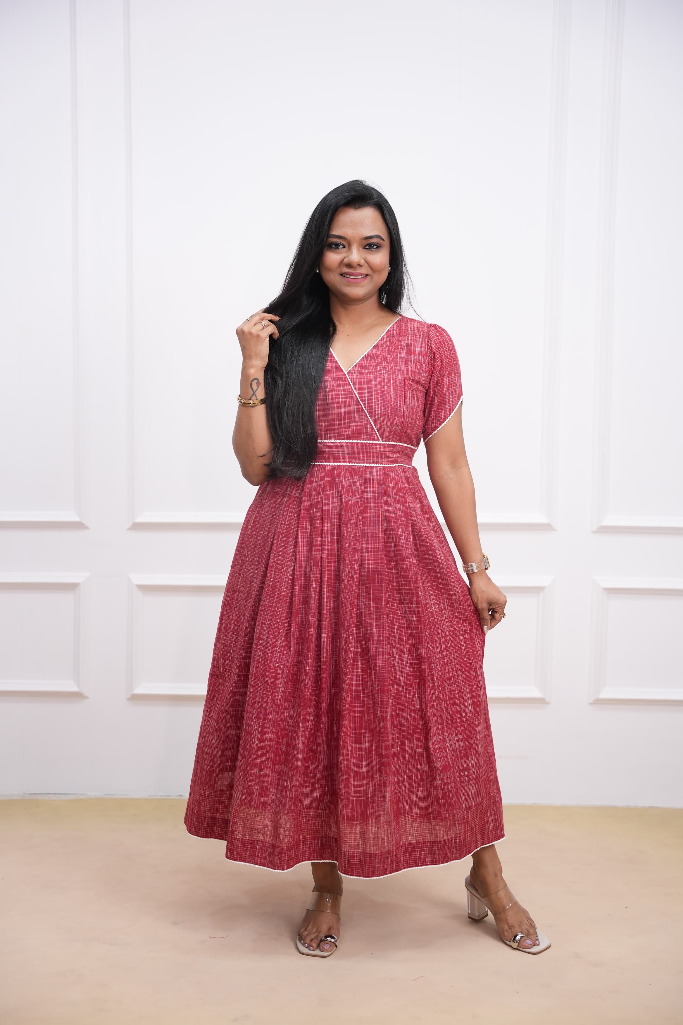 Saffron Soul Maternity Feeding Dress