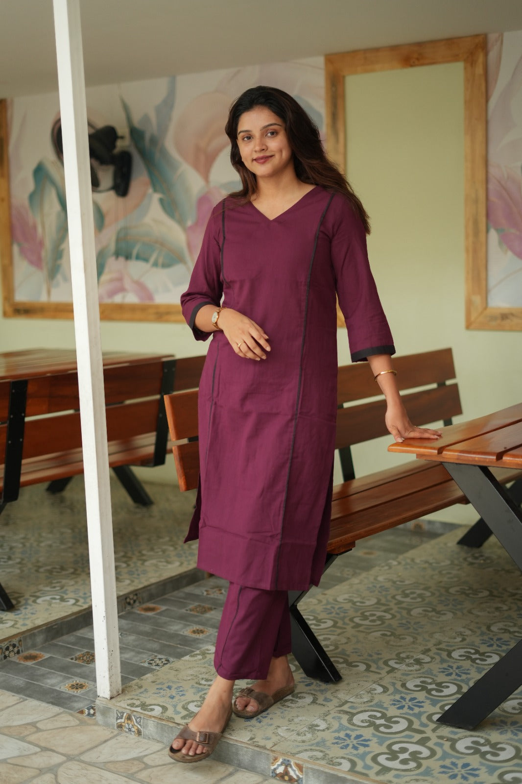 Juicy plum Maternity Feeding Co-ord