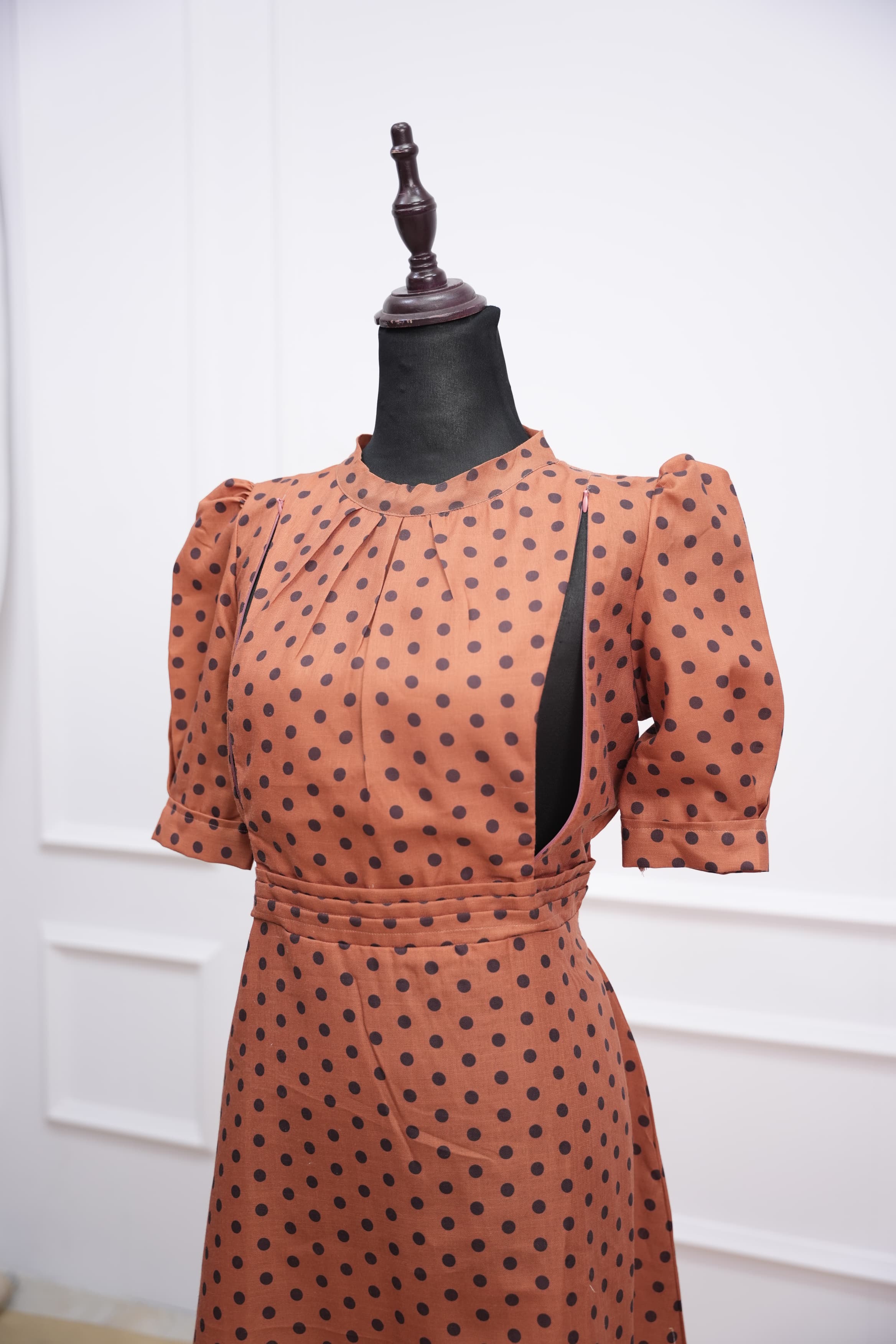 My Chocolate Latte Maternity Feeding Dress