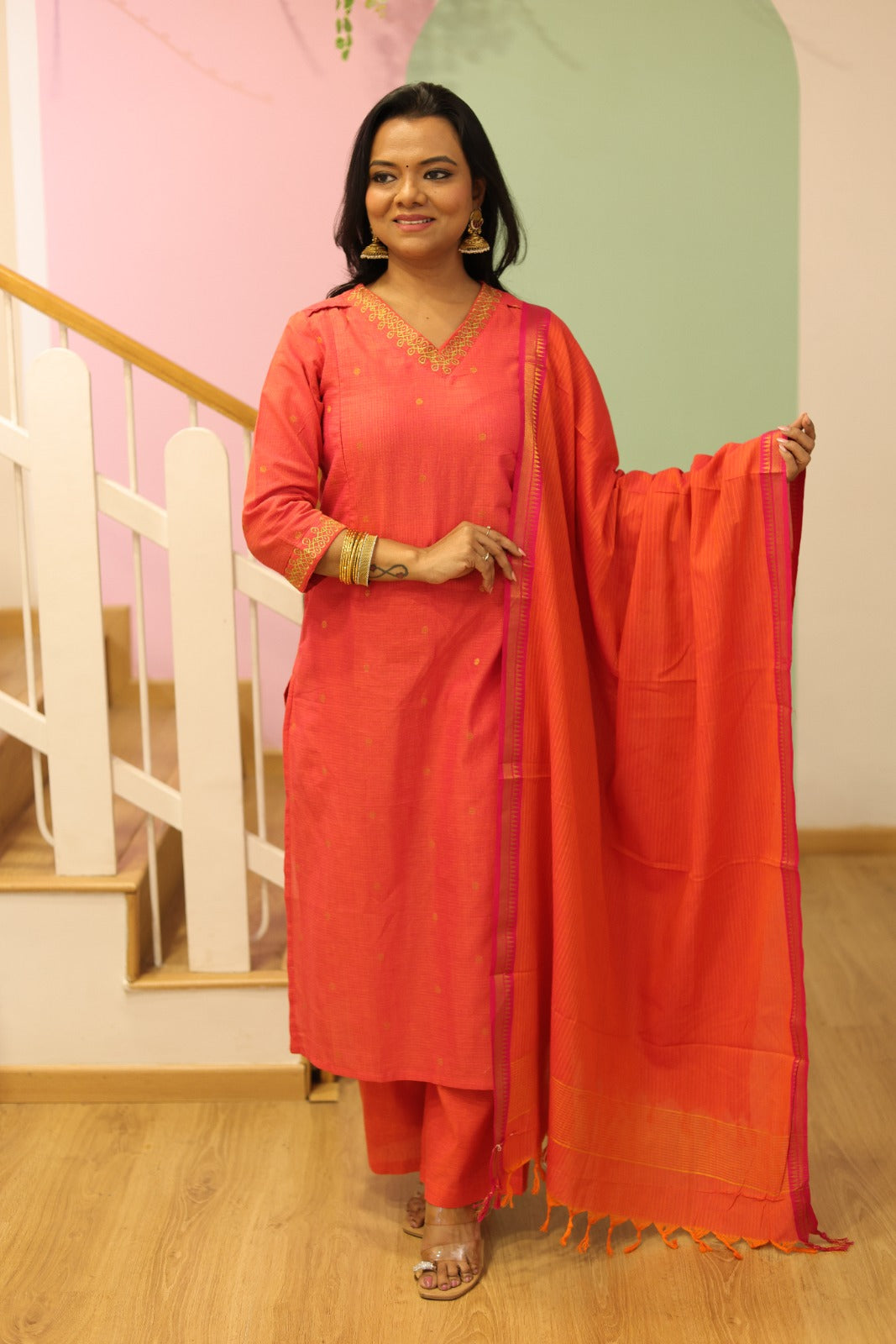 Pugazh Maternity Feeding Salwar Set