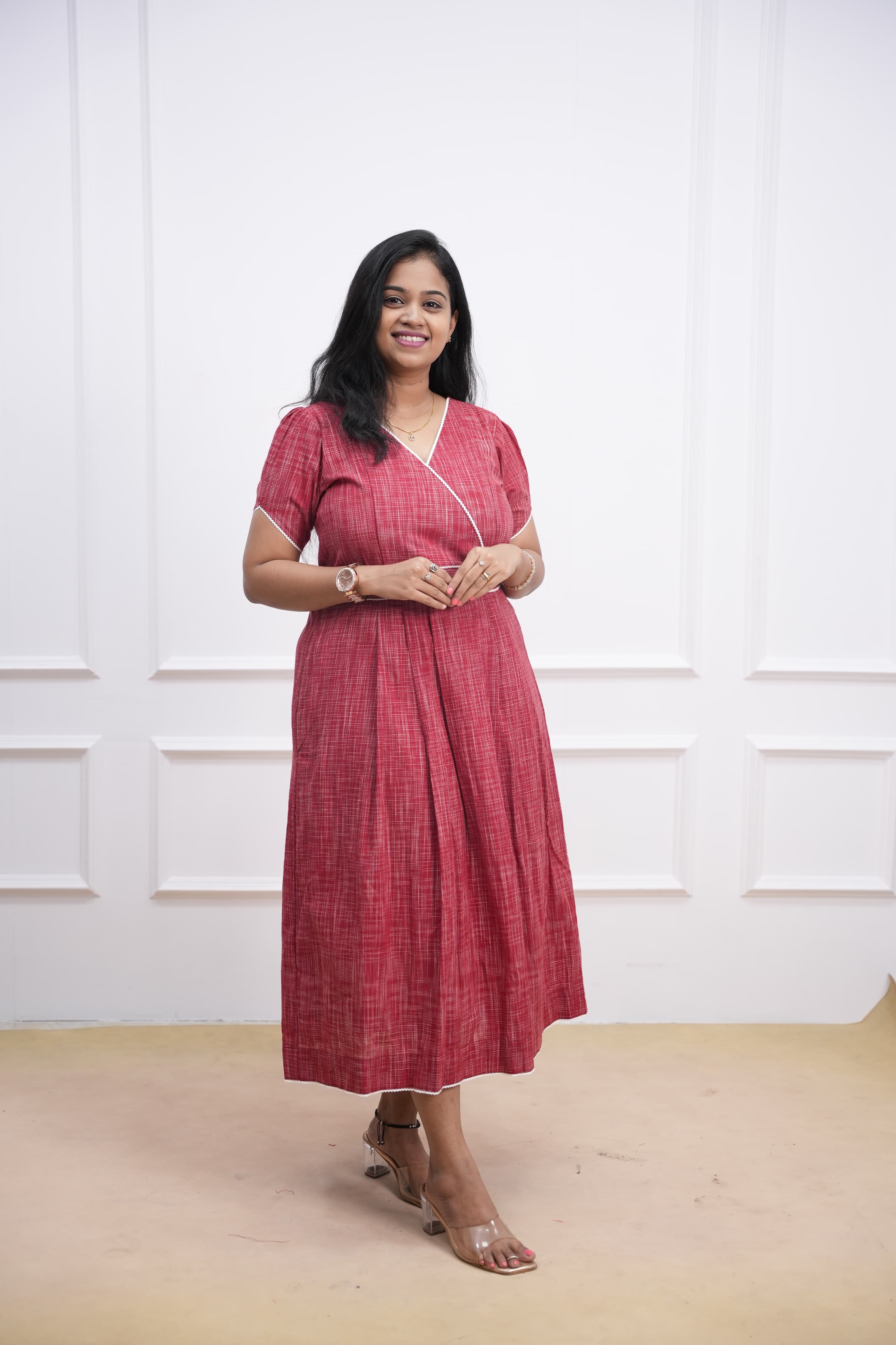 Saffron Soul Maternity Feeding Dress