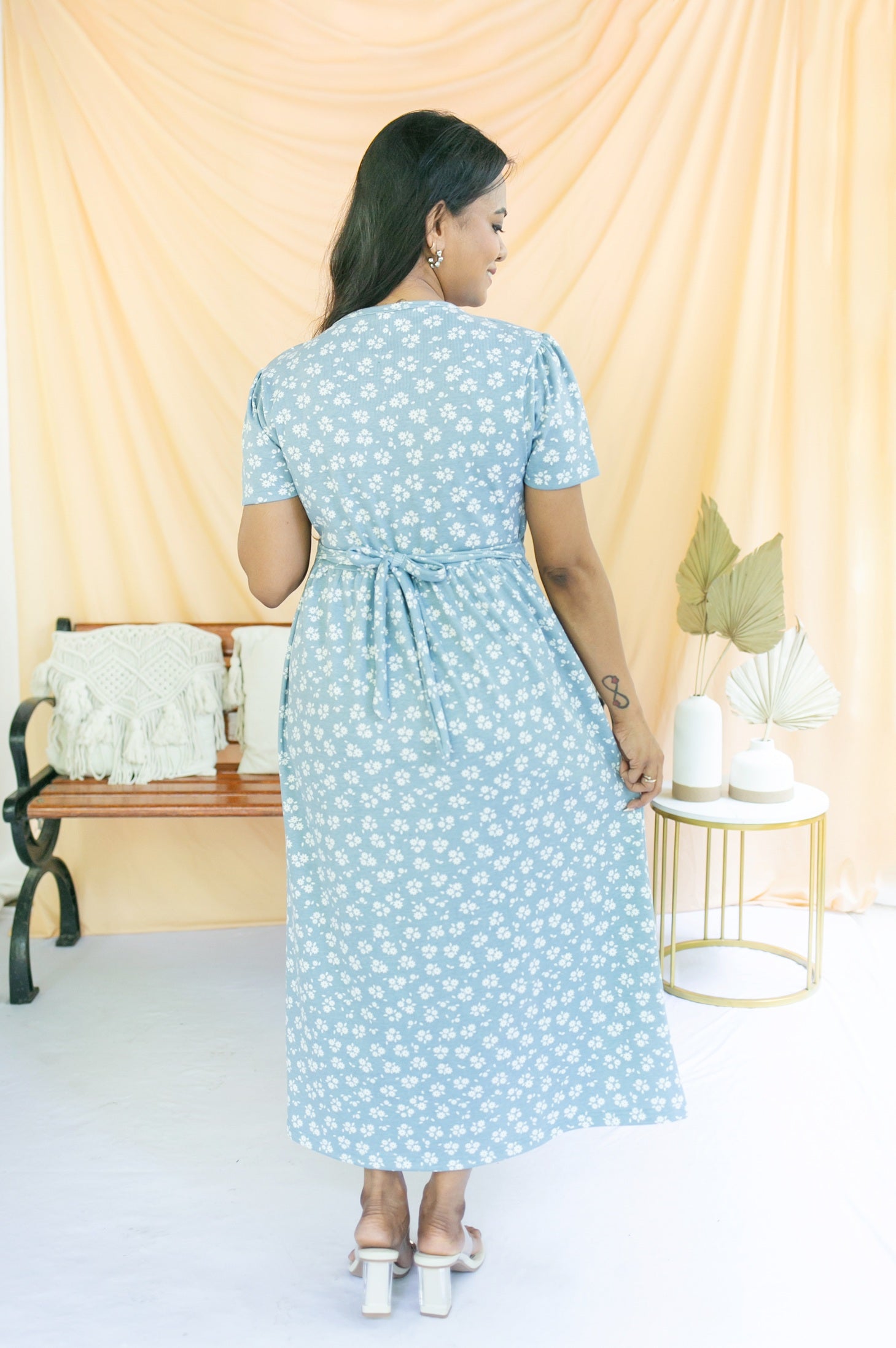 Moments of Bloom Zipless Dress