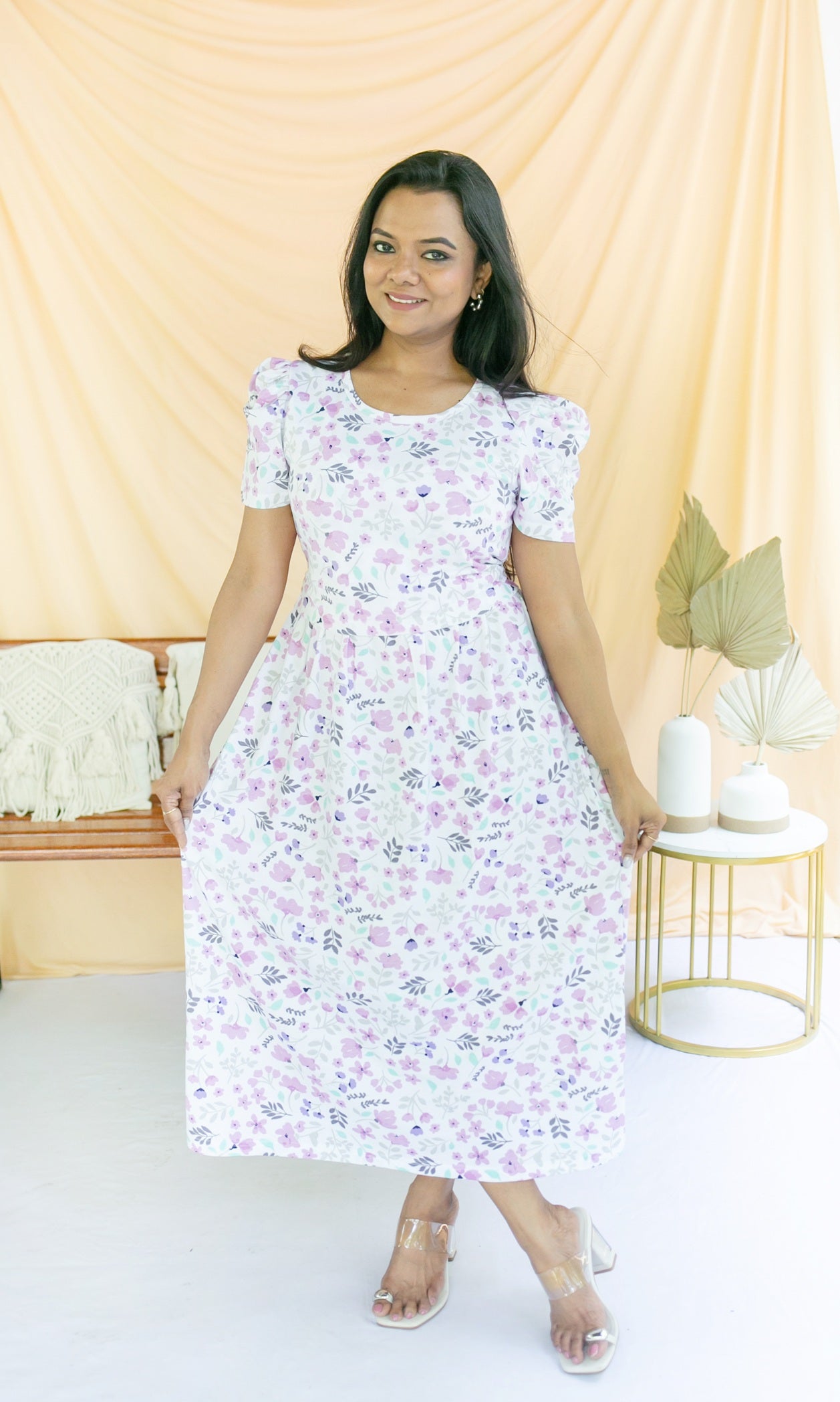 LavenderNest Zipless Dress