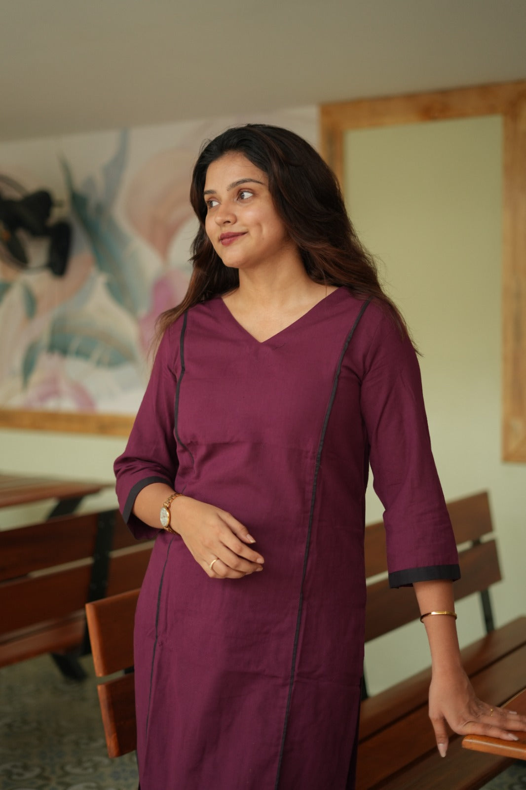 Juicy plum Maternity Feeding Co-ord