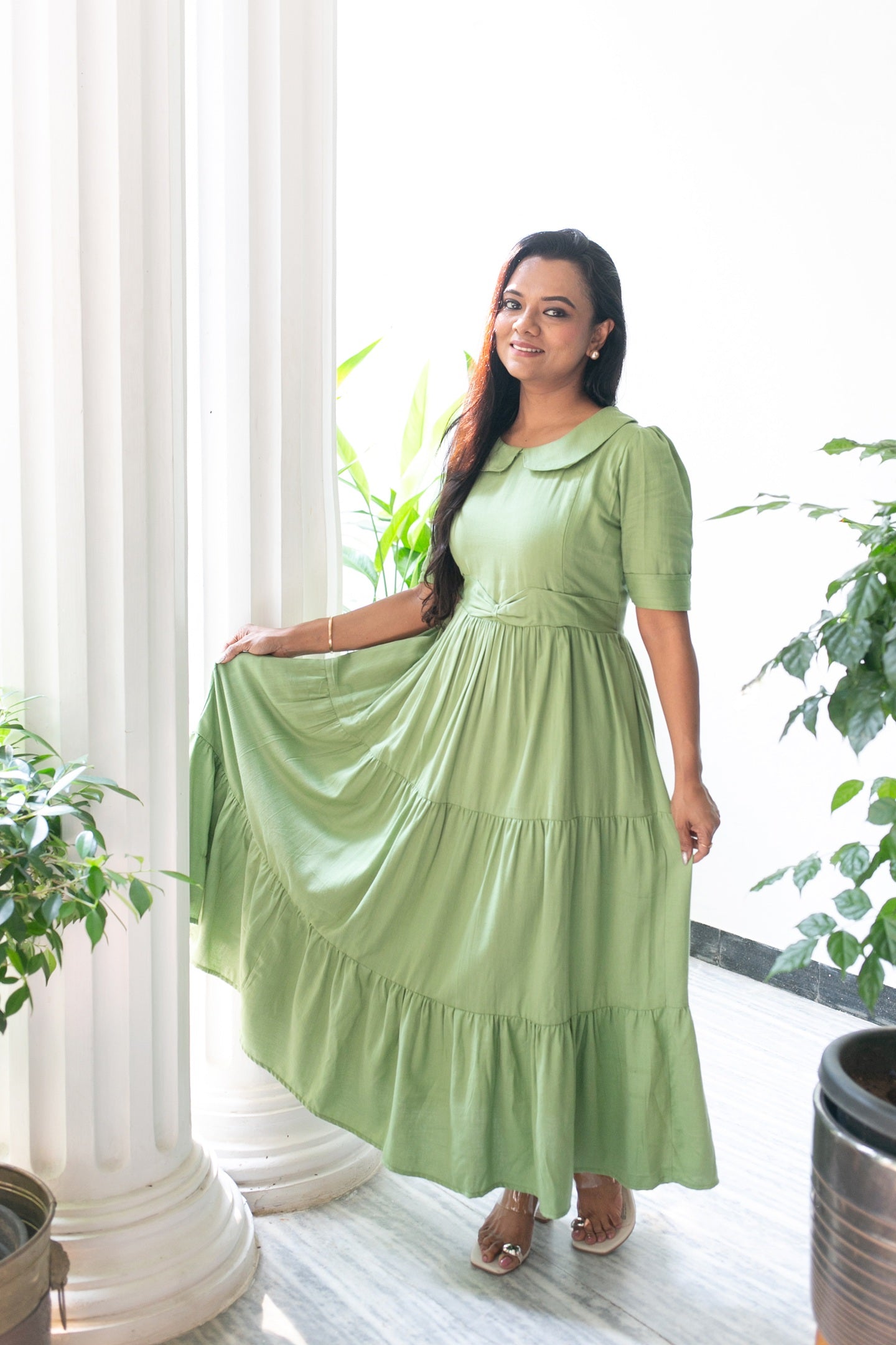 Glow Maternity Feeding Dress