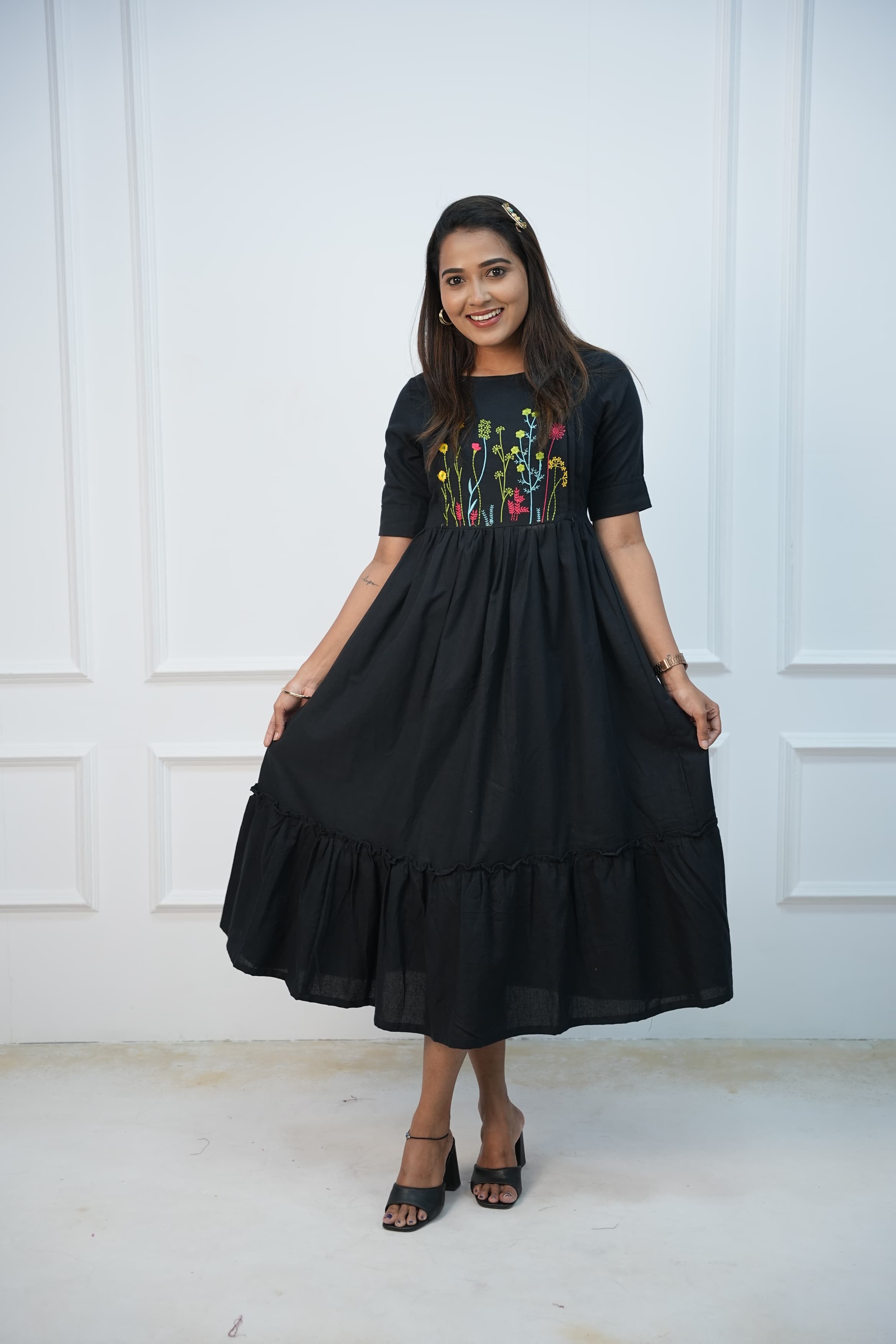 Nightbloom Maternity Feeding Frock