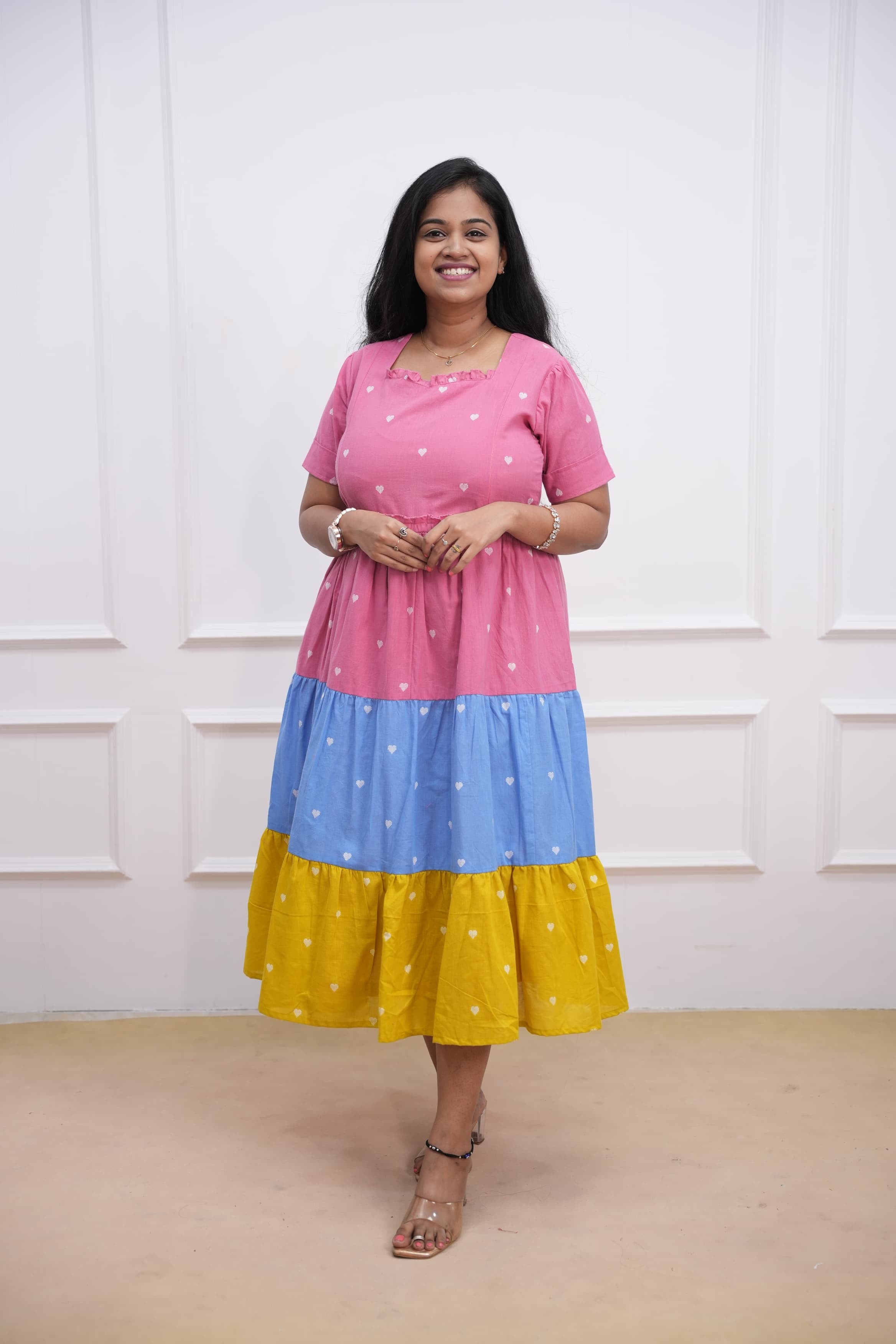 Colour Carnival Maternity Feeding Frock