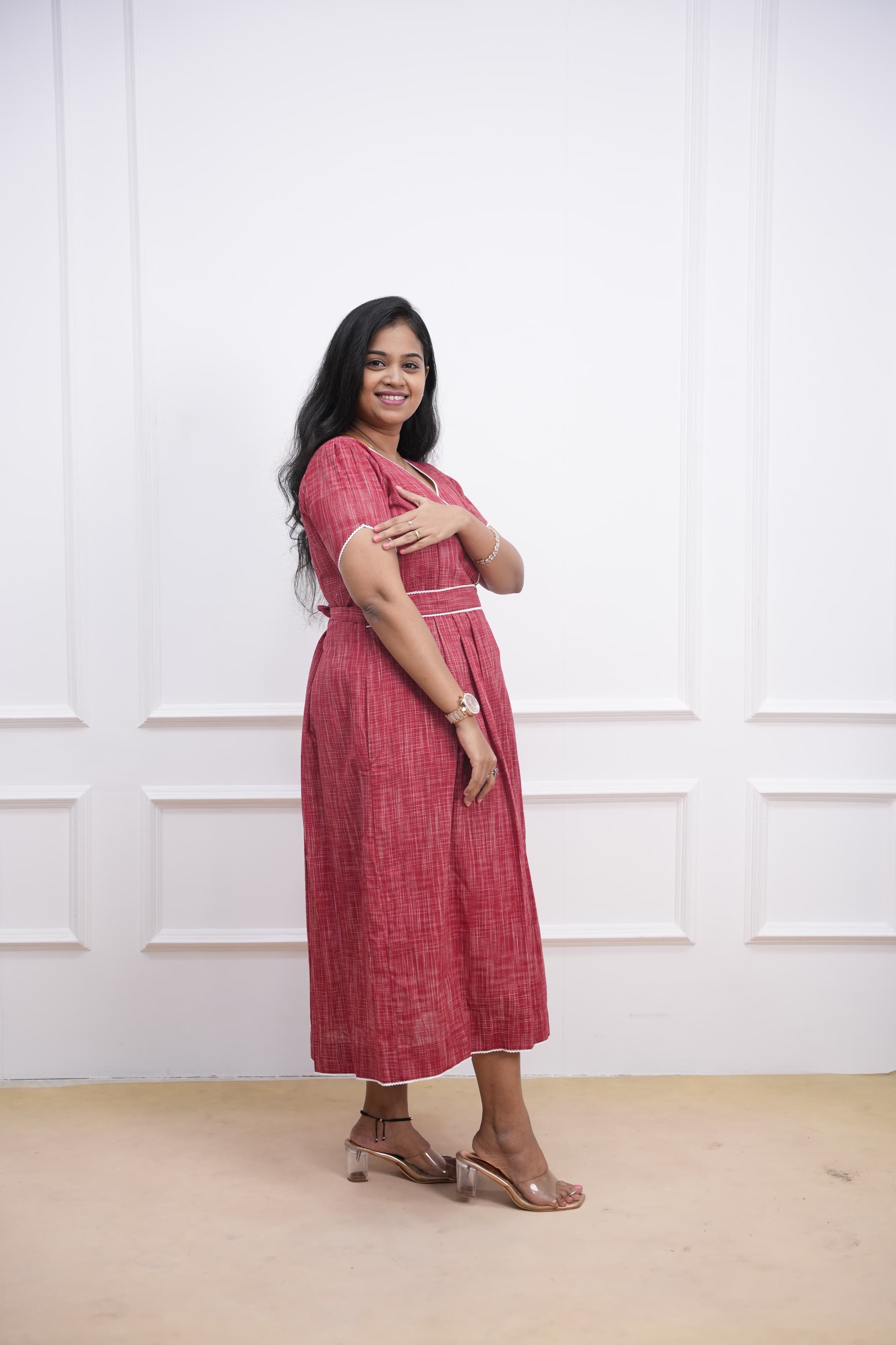 Saffron Soul Maternity Feeding Dress
