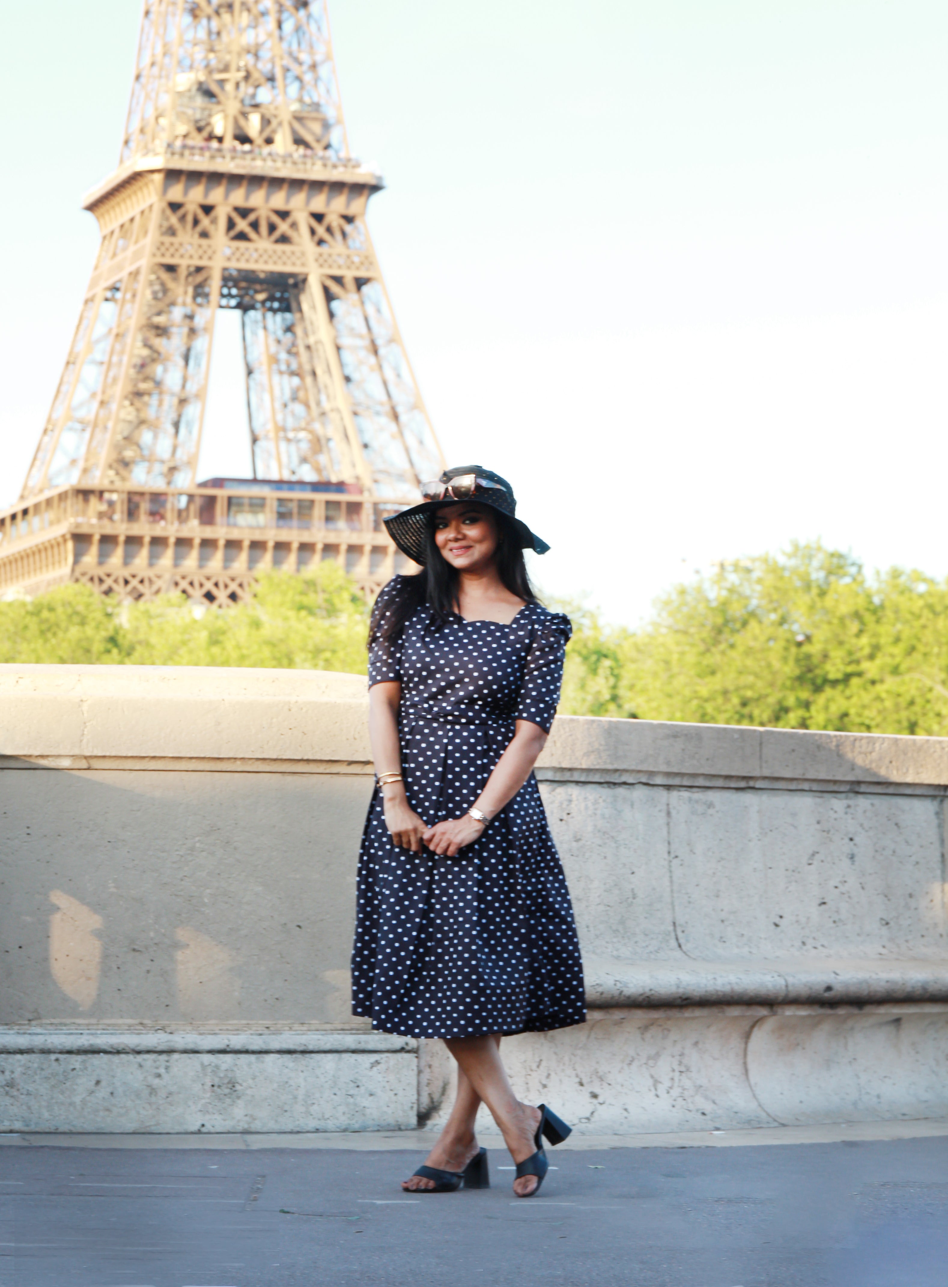 Prettiest polka Maternity Feeding Dress