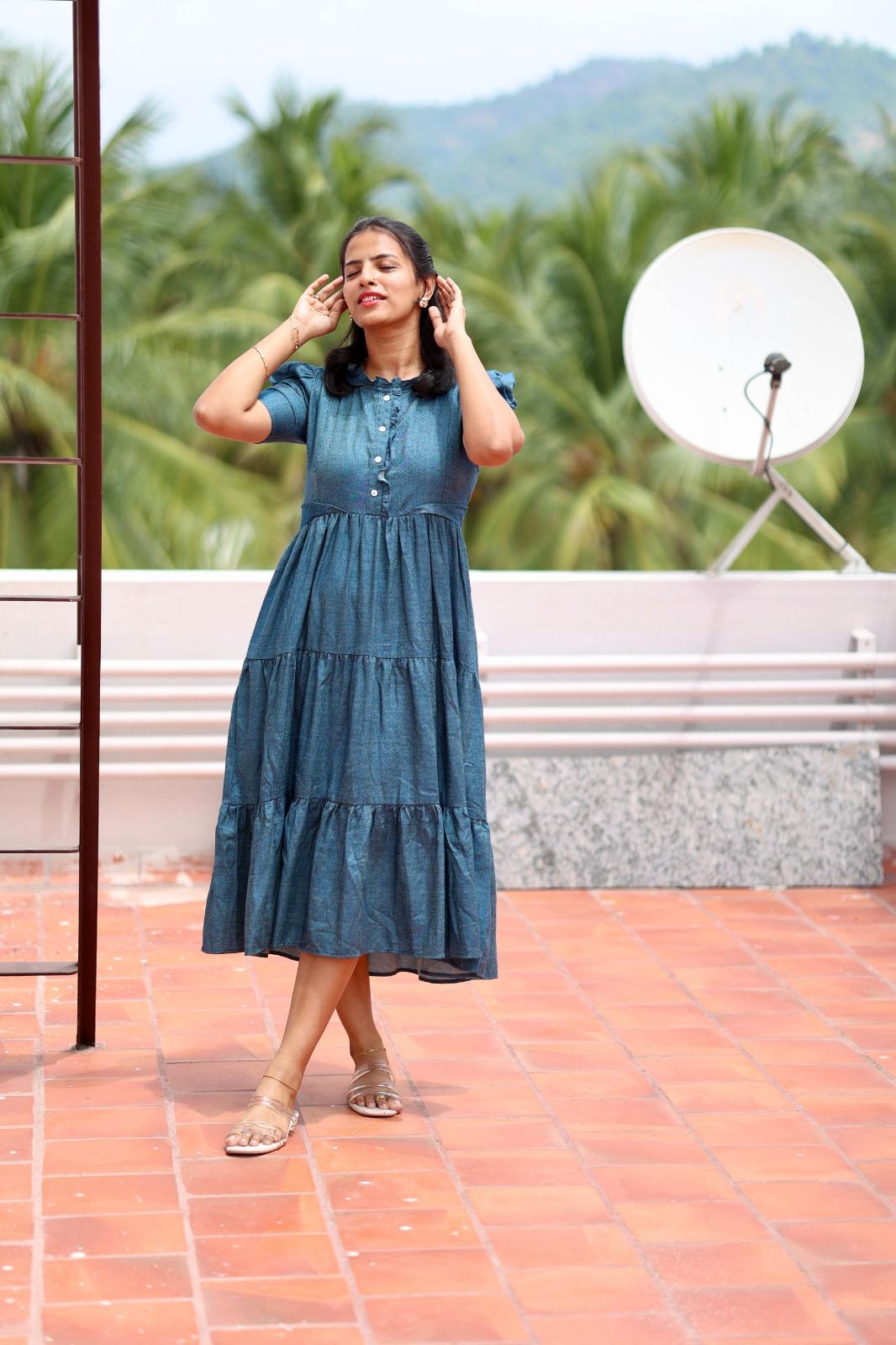 Its Not Denim Maternity Feeding Dress