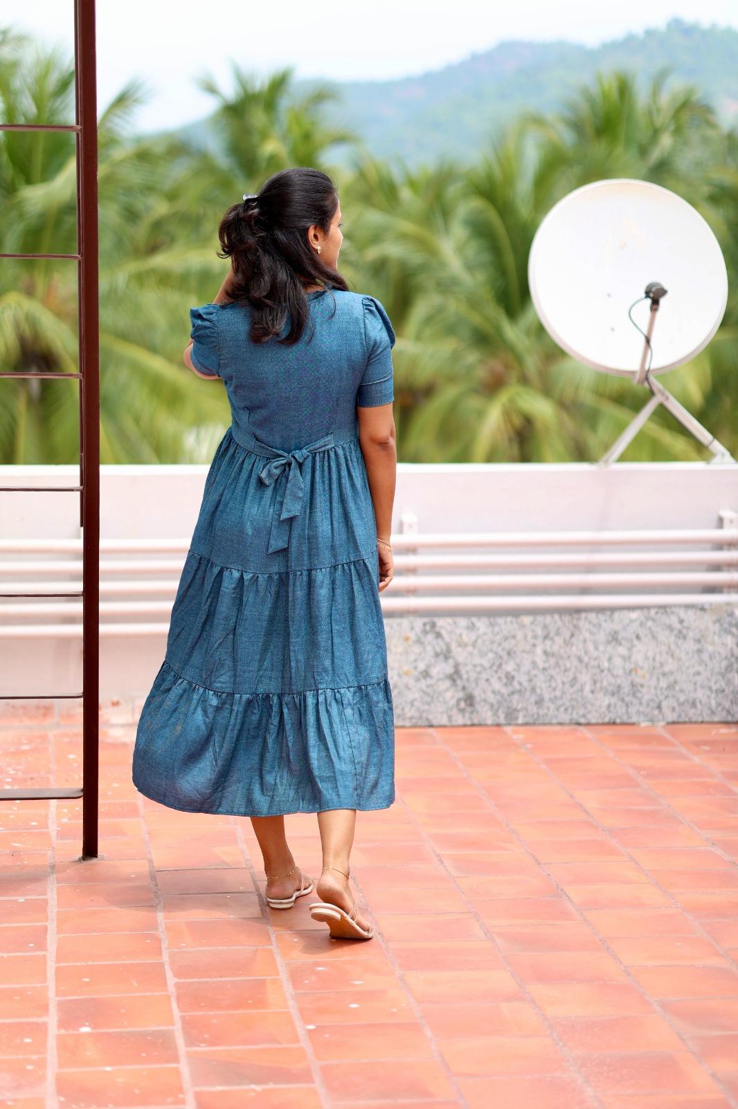 Its Not Denim Maternity Feeding Dress