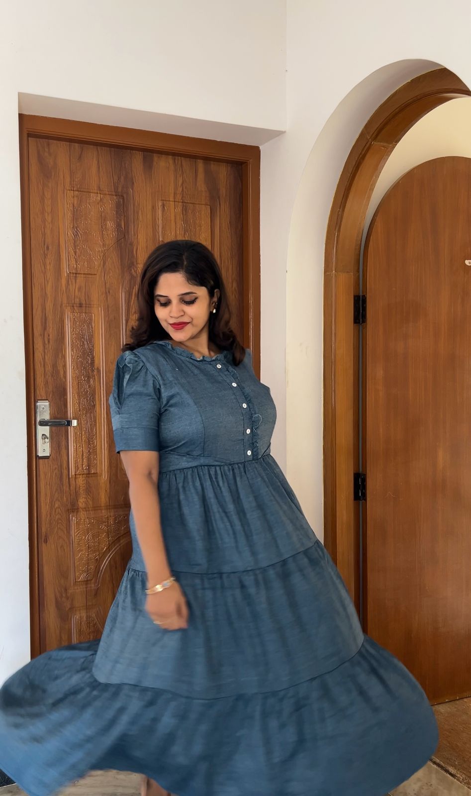 Its Not Denim Maternity Feeding Dress