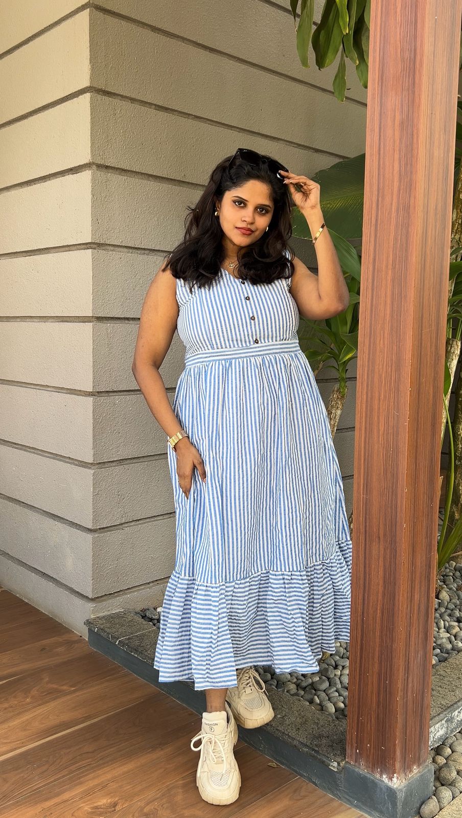 Seaside Maternity Feeding Dress