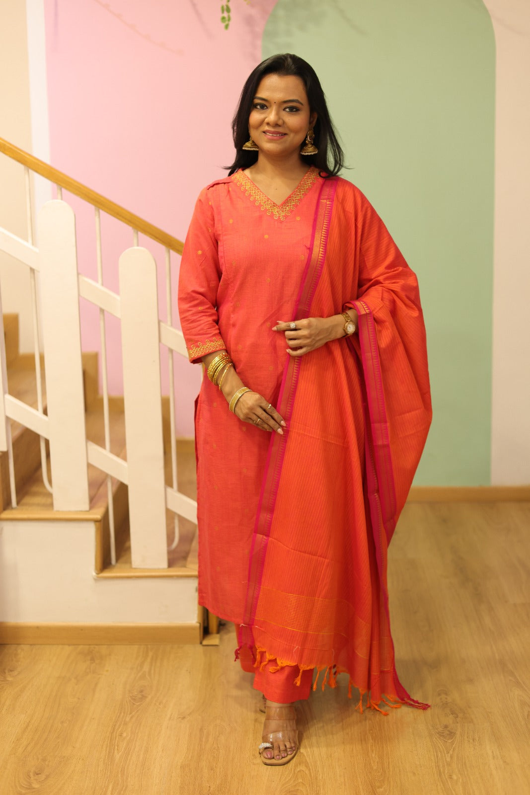 Pugazh Maternity Feeding Salwar Set
