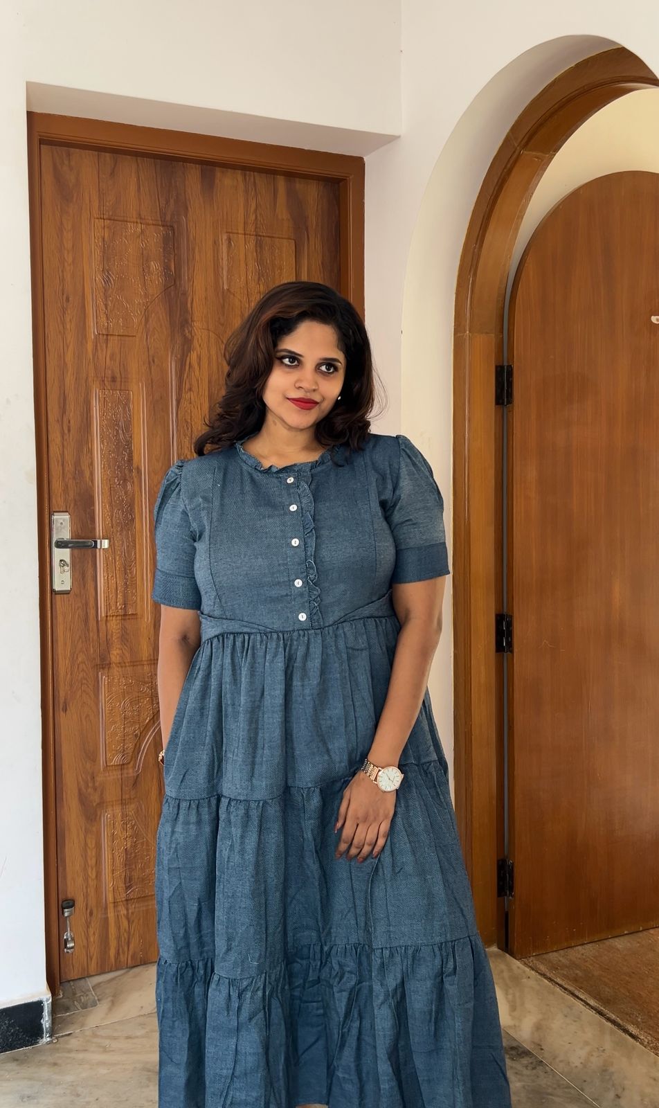 Its Not Denim Maternity Feeding Dress