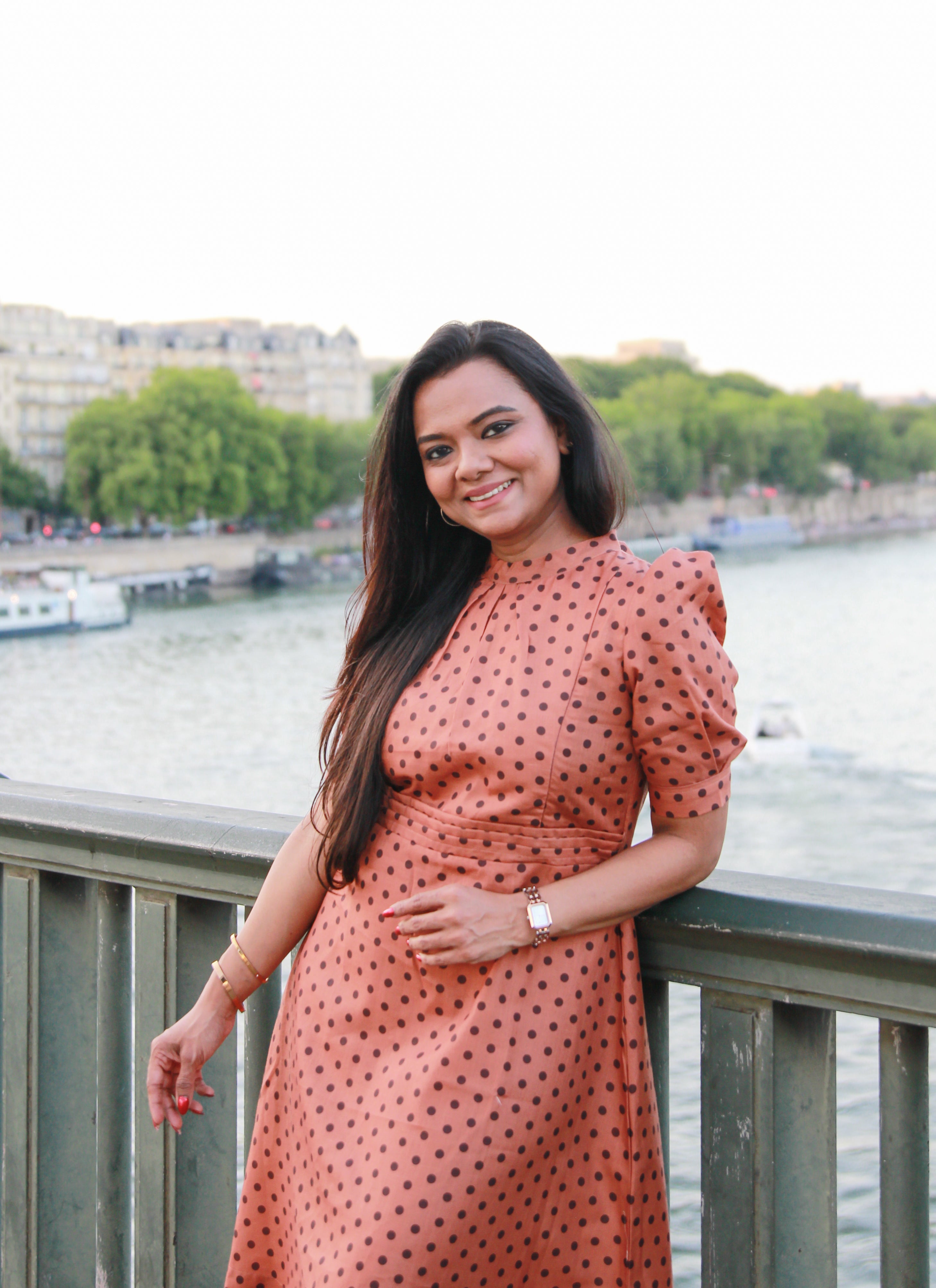 My Chocolate Latte Maternity Feeding Dress