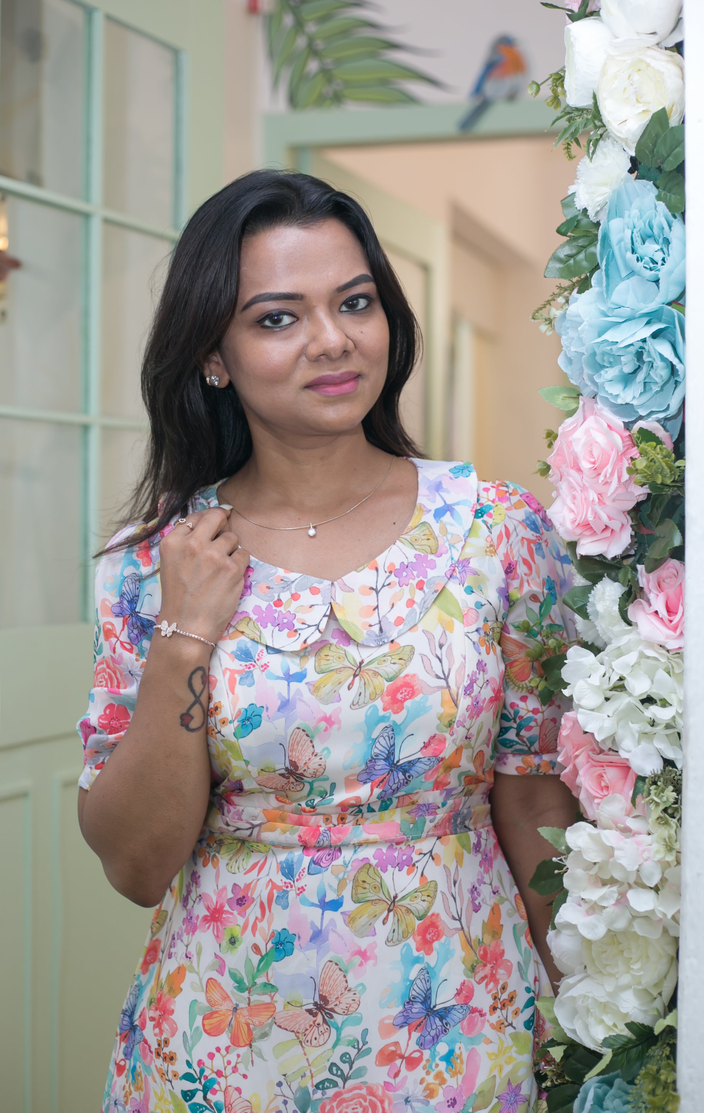 Oh Butterfly Maternity Feeding Dress