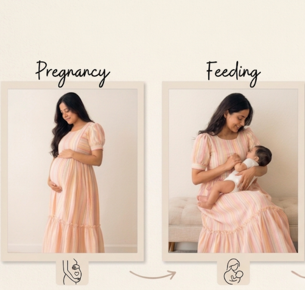 What Is the Difference Between Feeding Wear and Maternity Wear?