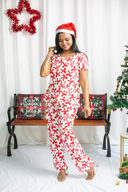 Merry Bow Zipless Co-ord