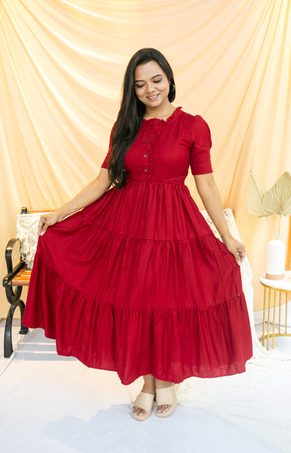 Moulin Rouge Maternity Feeding Dress