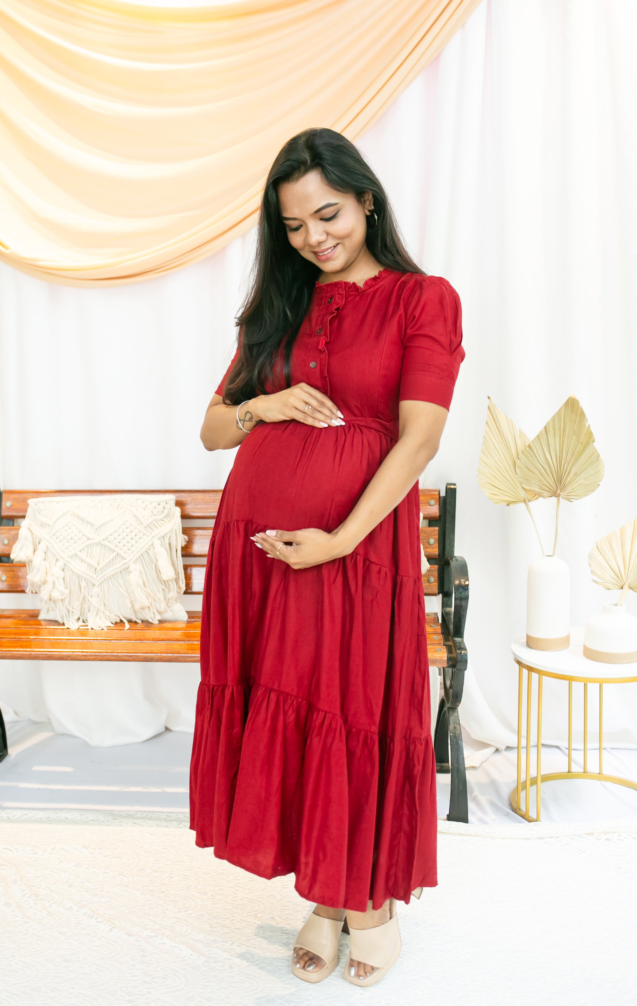 Moulin Rouge Maternity Feeding Dress