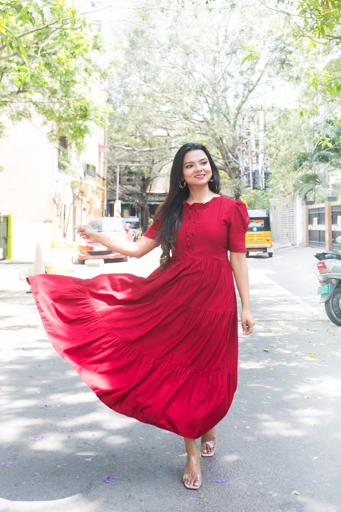 Moulin Rouge Maternity Feeding Dress