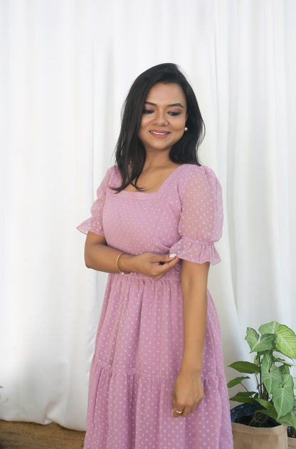 Crushing on you Maternity Feeding Dress
